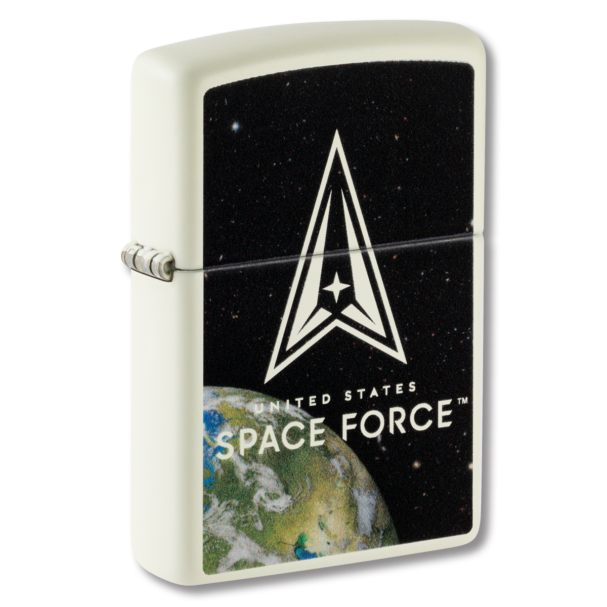 Zippo Lighter Space Force Green Glow in The Dark Finish ZP46421 View 1