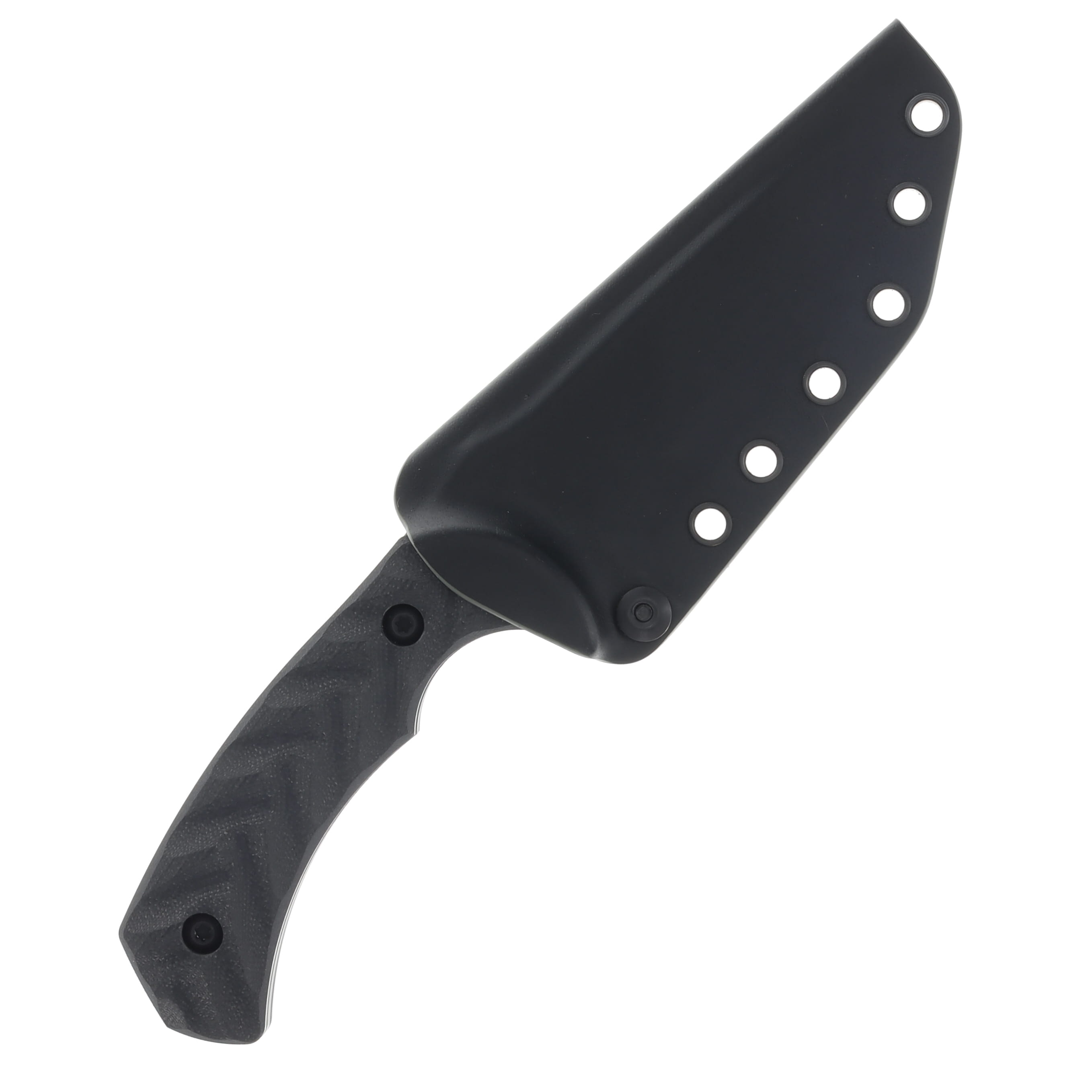 Toor Mullet T Fixed Blade Knife Phantom Grey 4 Inch Plain Gray Tanto MULLETTPG View 4