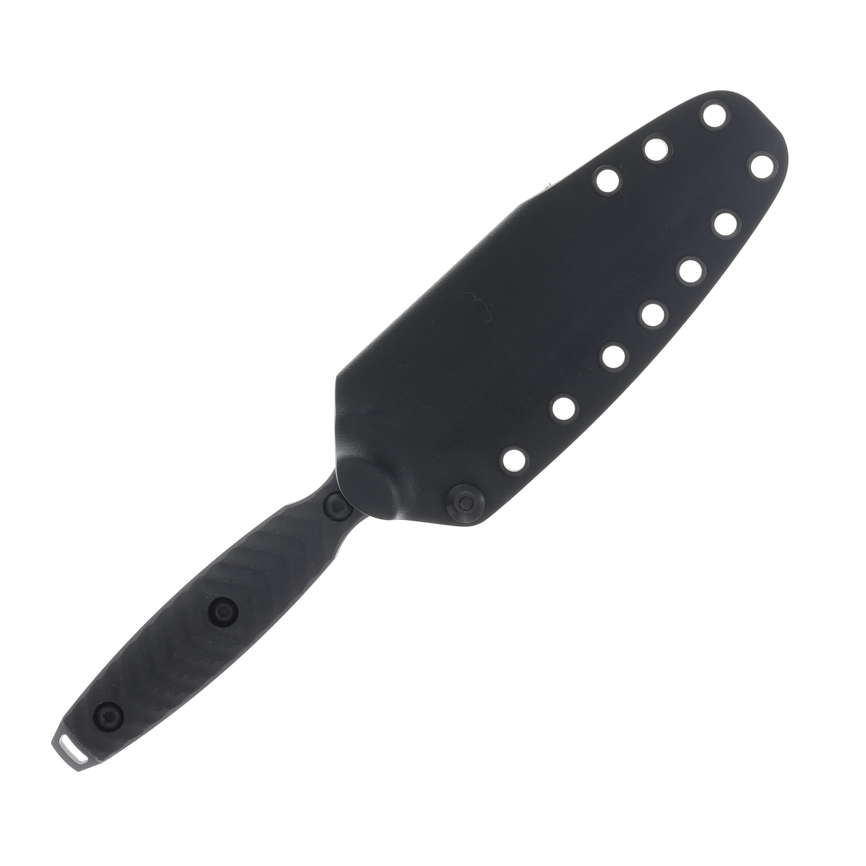 TOOR Knives Specter Fixed Blade 4.75in Plain Phantom Gray Spear Point SPECTERPG View 4