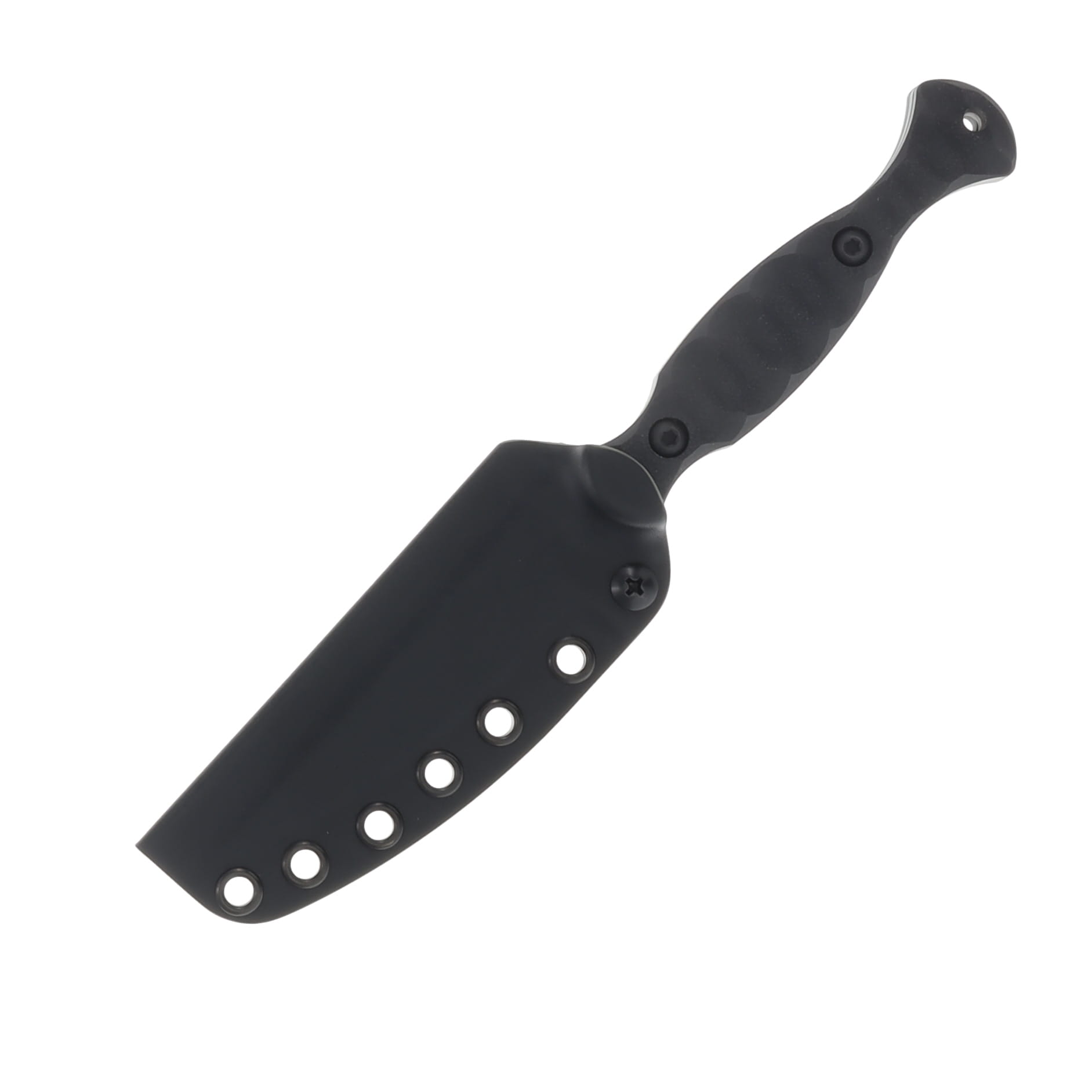 TOOR Knives Regal Fixed Knife Phantom Gray 4.2in Plain Gray Drop Point REGALPG View 3