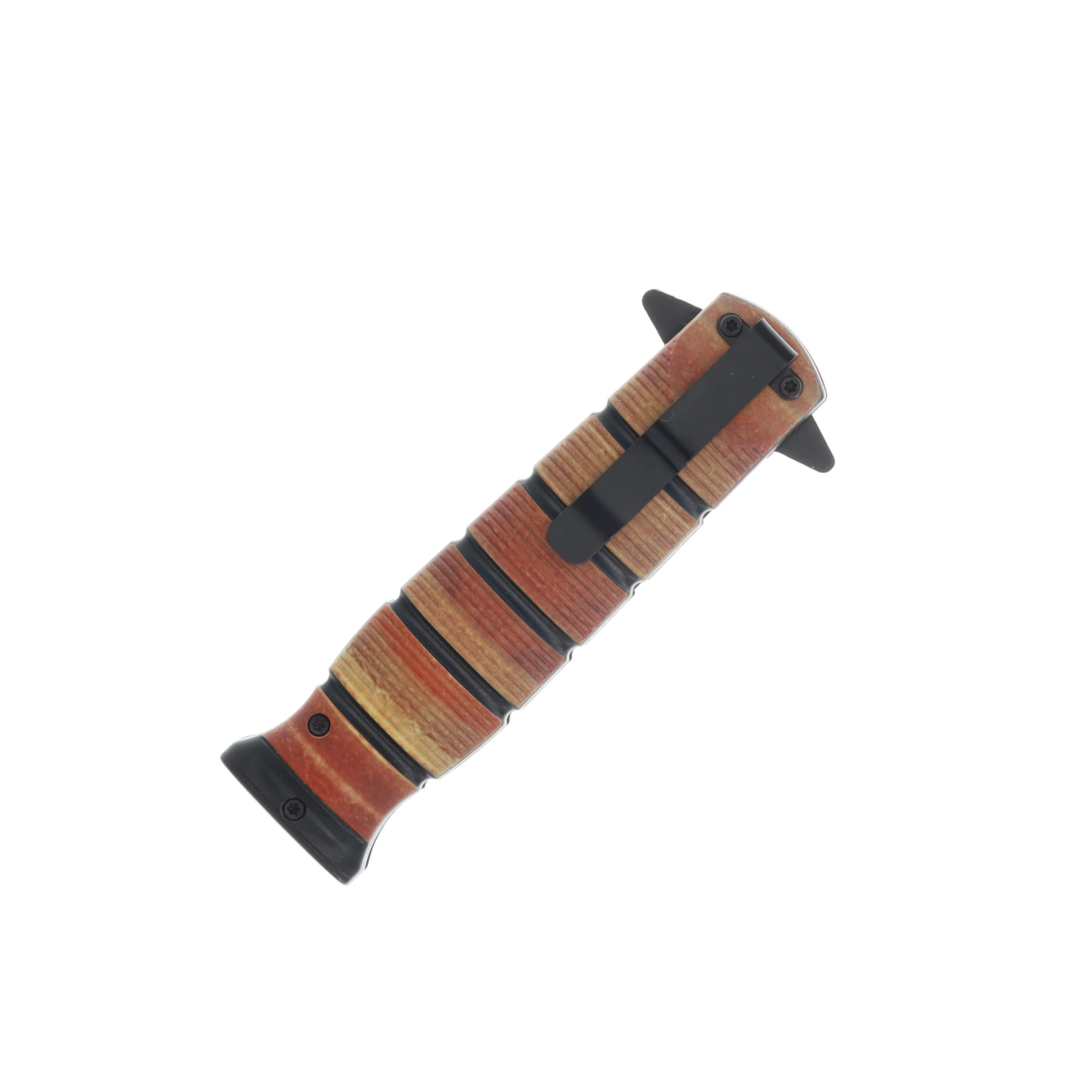 Vietnam AO Linerlock/Stacked Leather Look Alum Handle SX1989VM View 2