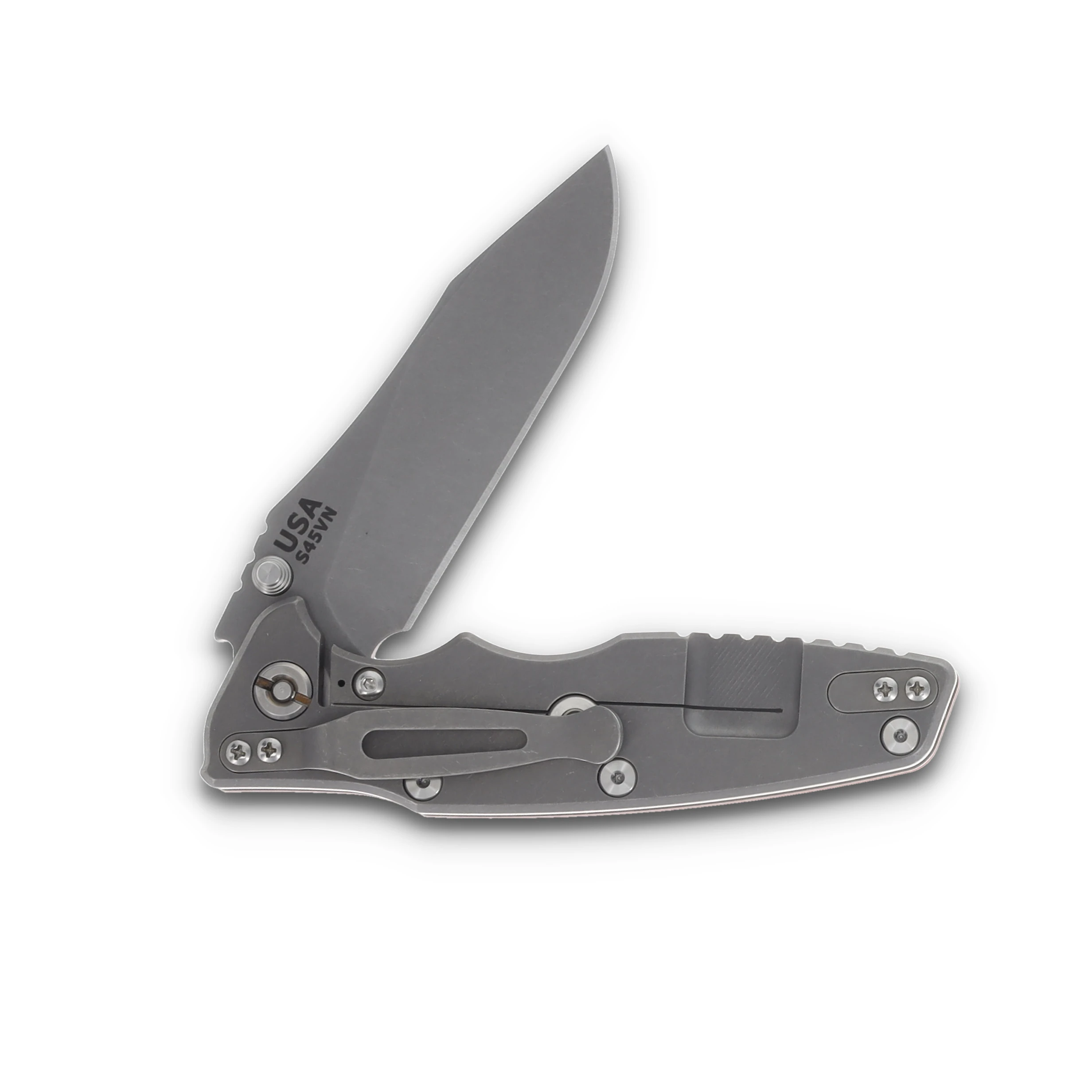Hinderer 3.5 Eklipse Slicer Hollow Ground Tri-way Orange G-10 Titanium KEK35SLHOTWWFOR View 4