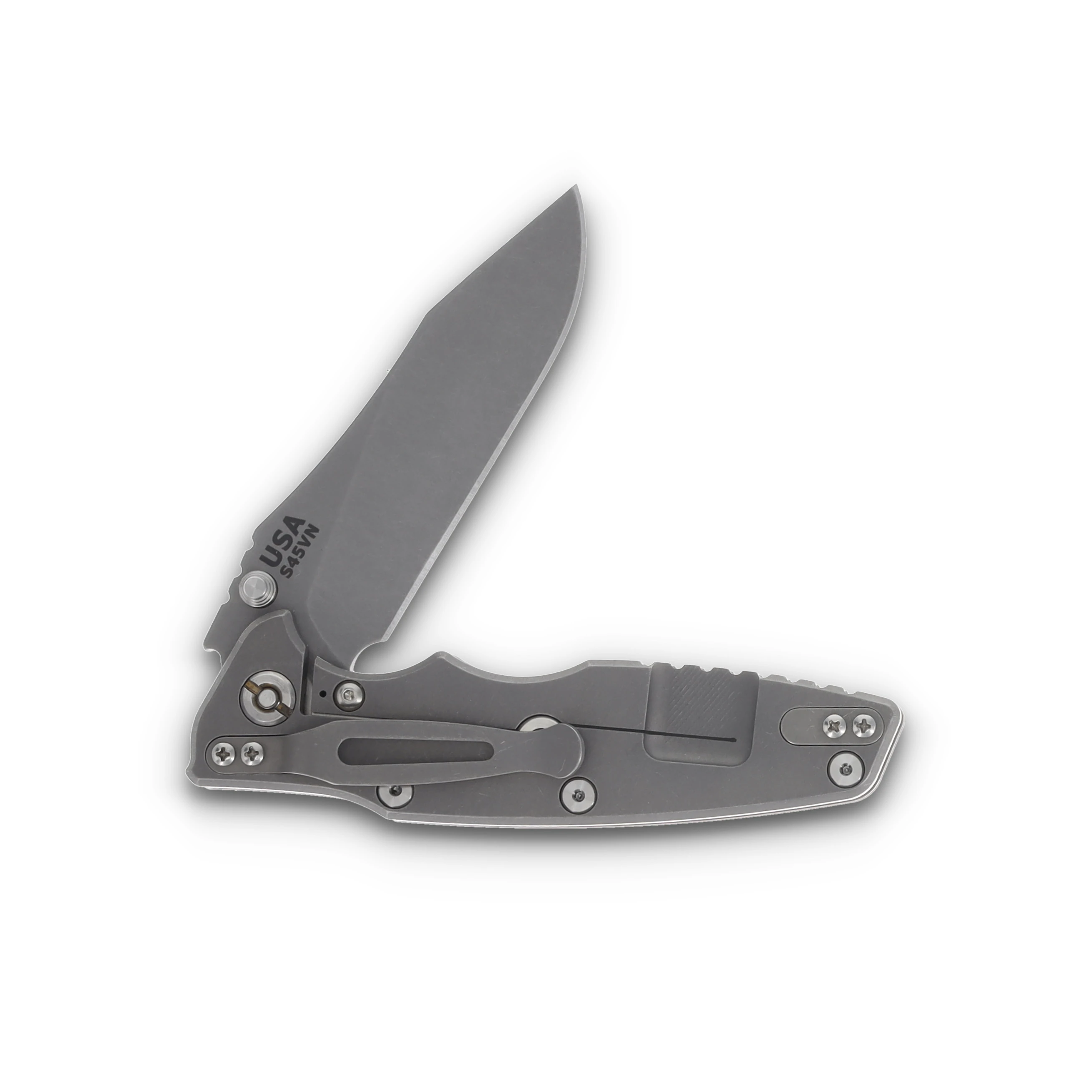 Hinderer 3.5 Eklipse Slicer Hollow Ground Tri-way Red G-10 Titanium KEK35SLHOTWWFRD View 4