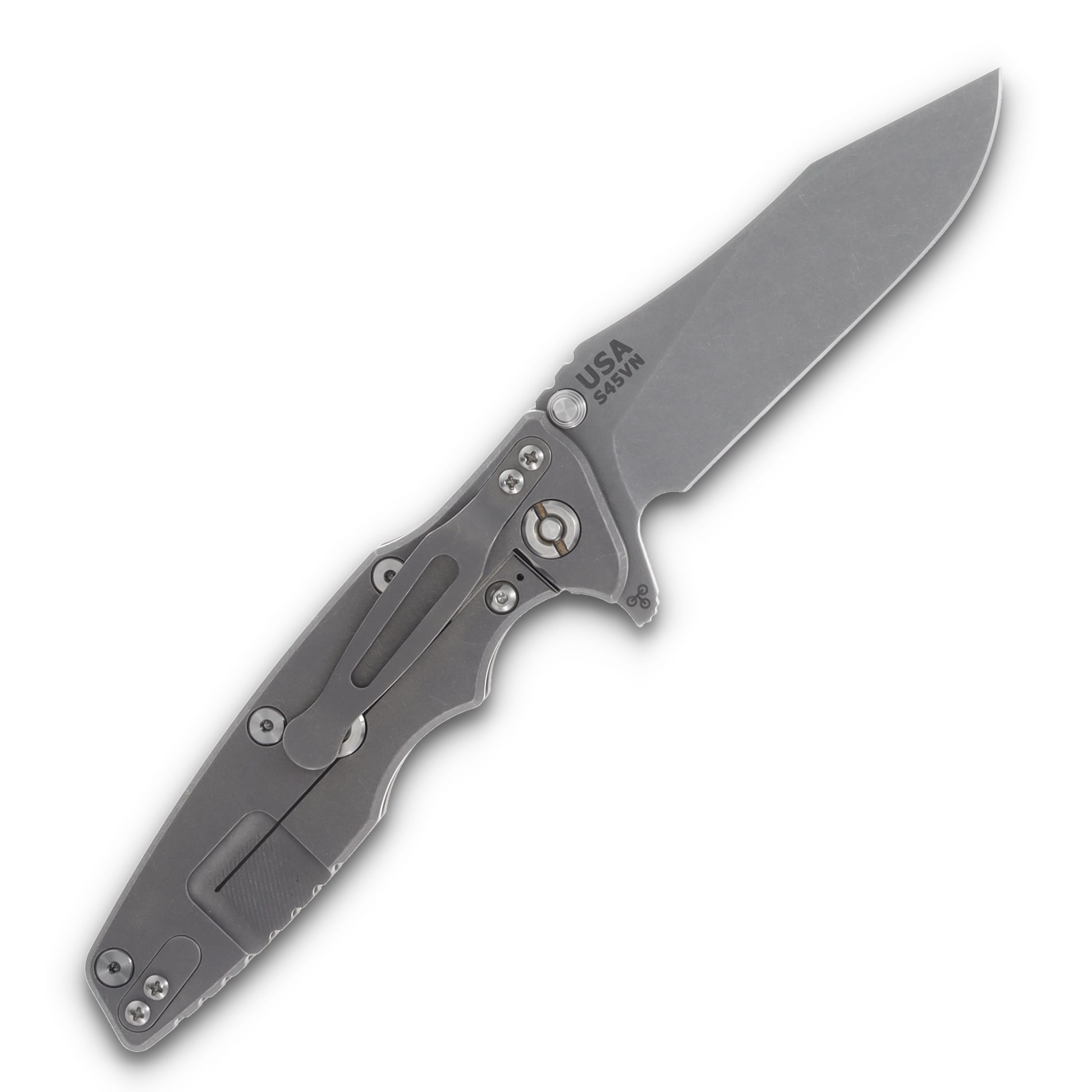 Hinderer 3.5 Eklipse Slicer Hollow Ground Tri-way Coyote G-10 Titanium KEK35SLHOTWWFCY View 2