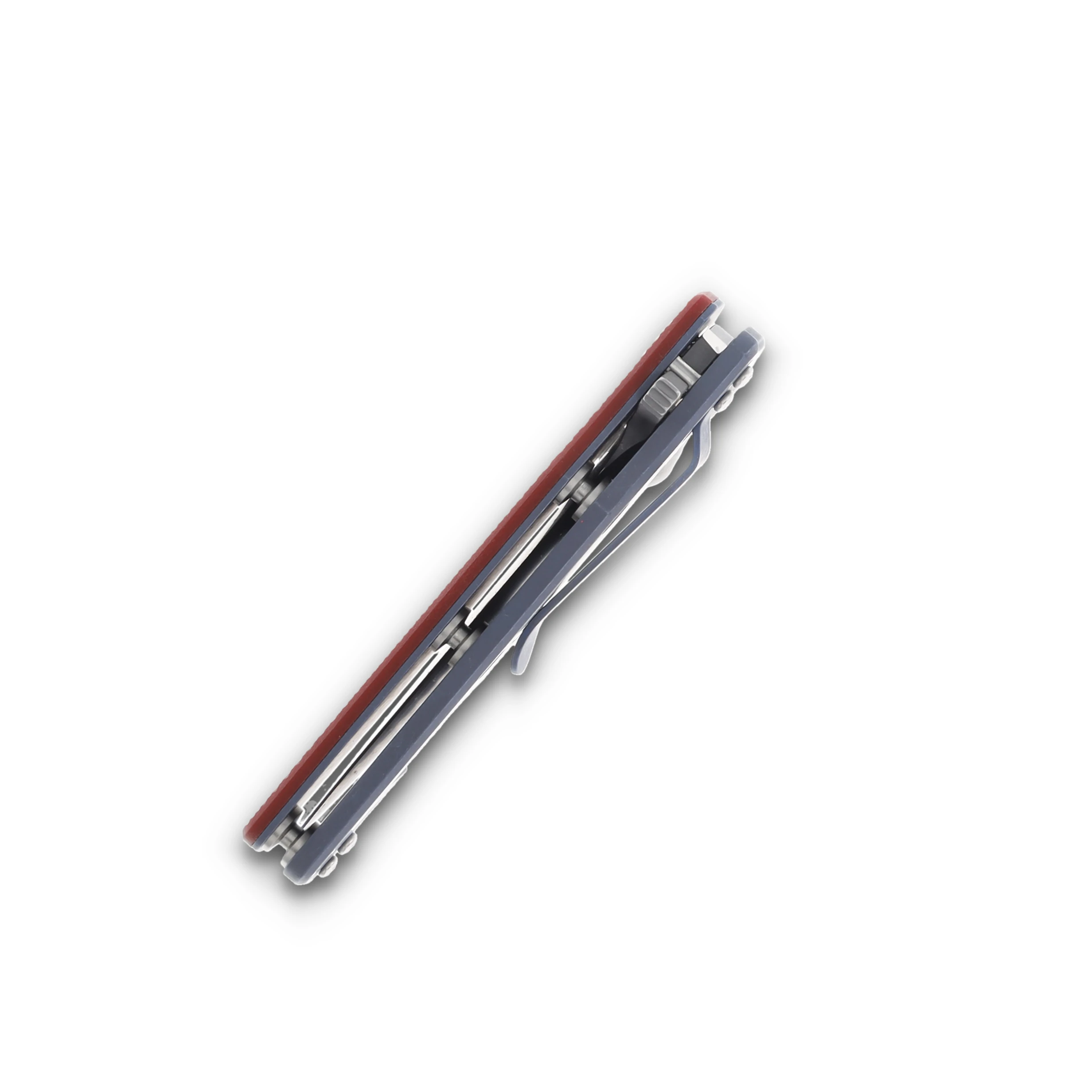 Hinderer 3.5 Eklipse Slicer Hollow Ground Tri-way Red G-10 Titanium KEK35SLHOTWBBRD View 8