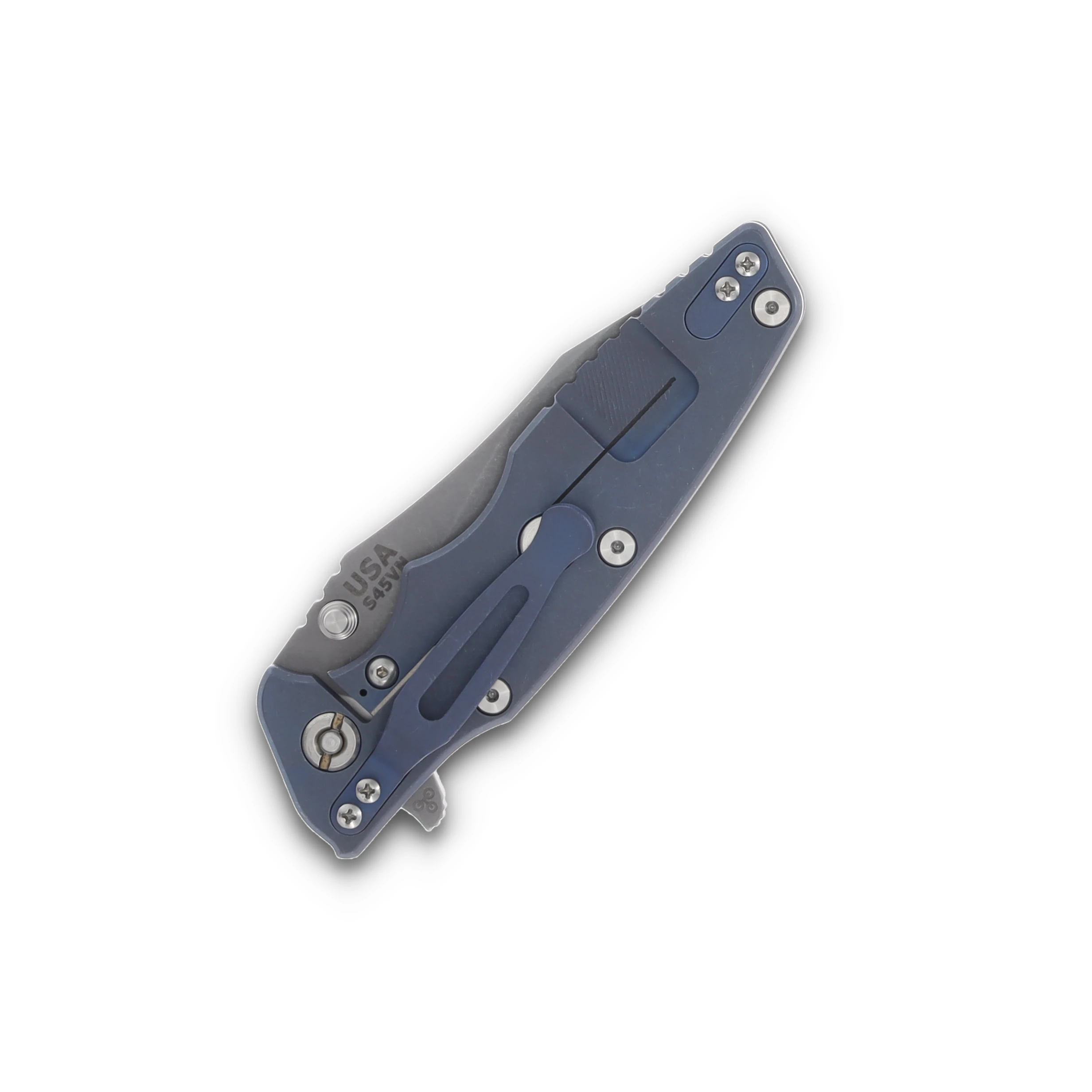 Hinderer 3.5 Eklipse Slicer Hollow Ground Tri-way Red G-10 Titanium KEK35SLHOTWBBRD View 6