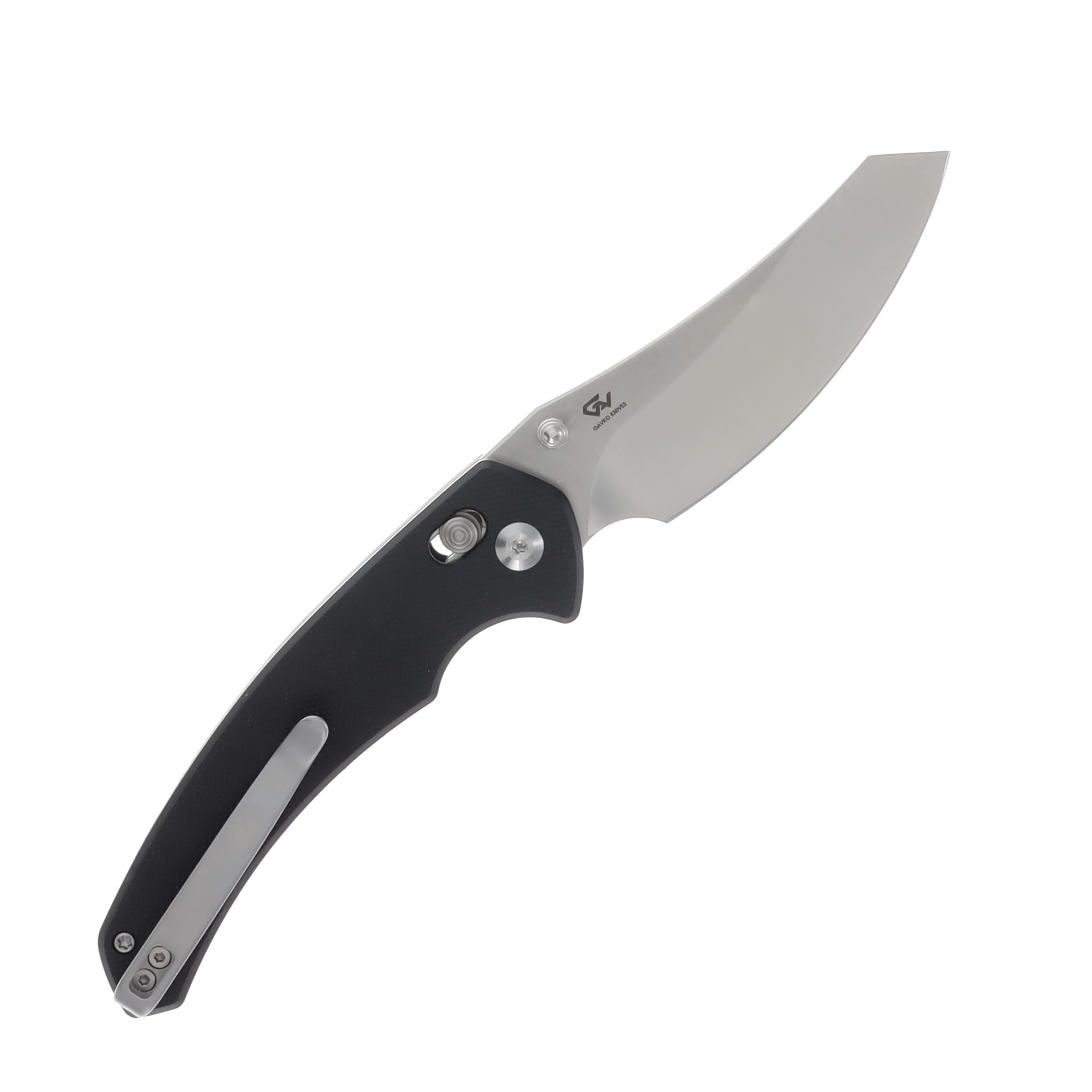 CIVIVI Sixgill Folding Knife 3.41 Inch Plain Satin Reverse Tanto C24050-1 View 2