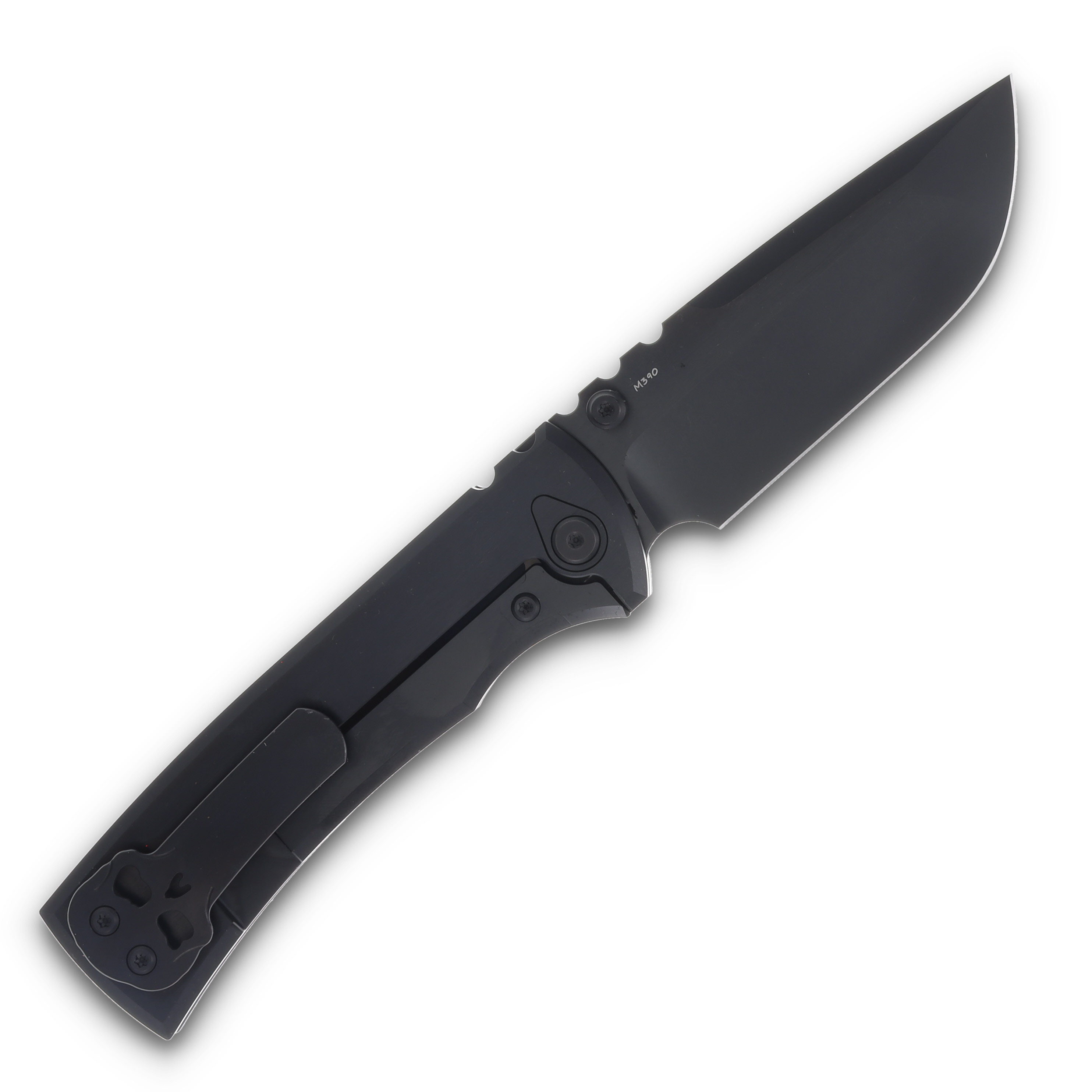 Chaves Integral Redencion 229 3.75 Inch Plain Black PVD Drop Point View 2
