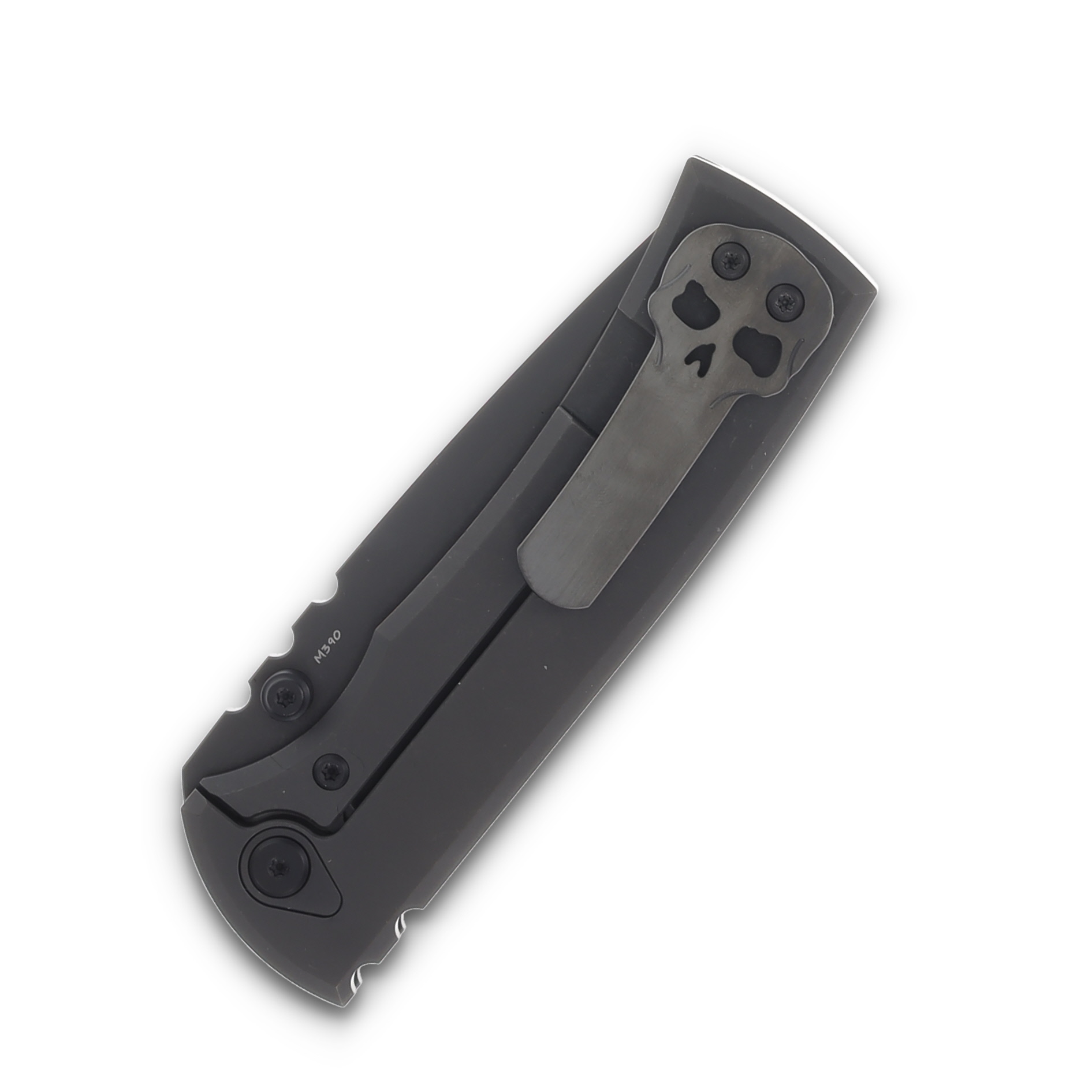 Chaves Integral Redencion Framelock Folder Tanto Gray PVD Titanium CK-1C1-2C1A-4A15 View 4