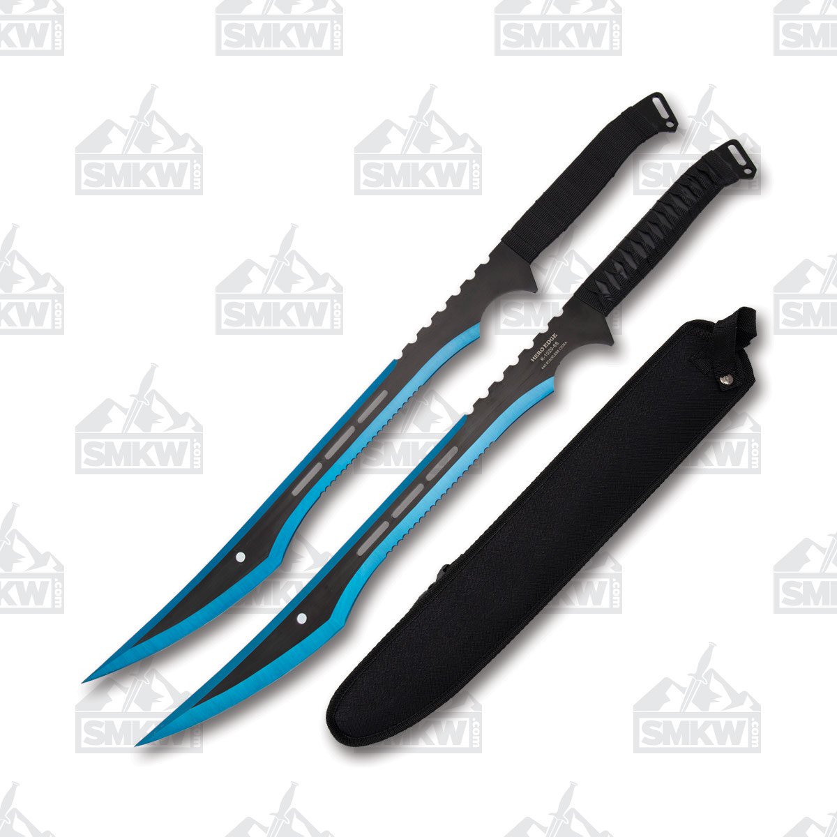 Hero's Edge Ninja Sword Set Blue K102066BL View 1