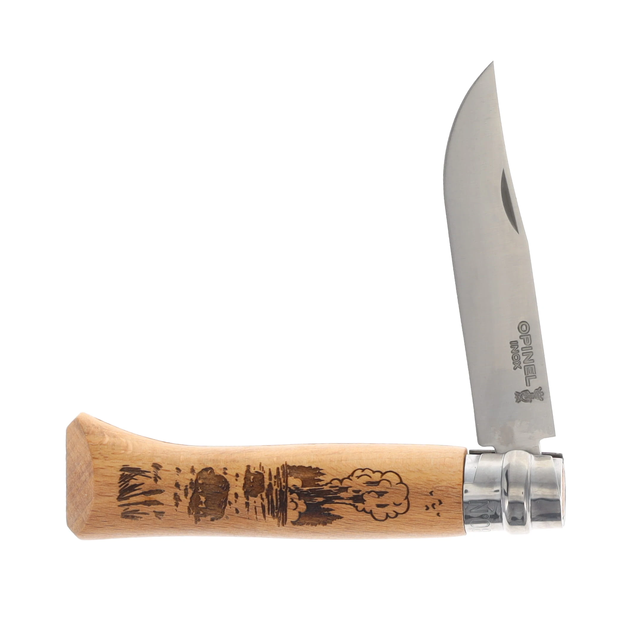 Opinel No 08 Folding Knife Yellowstone National Park OP003246 View 3