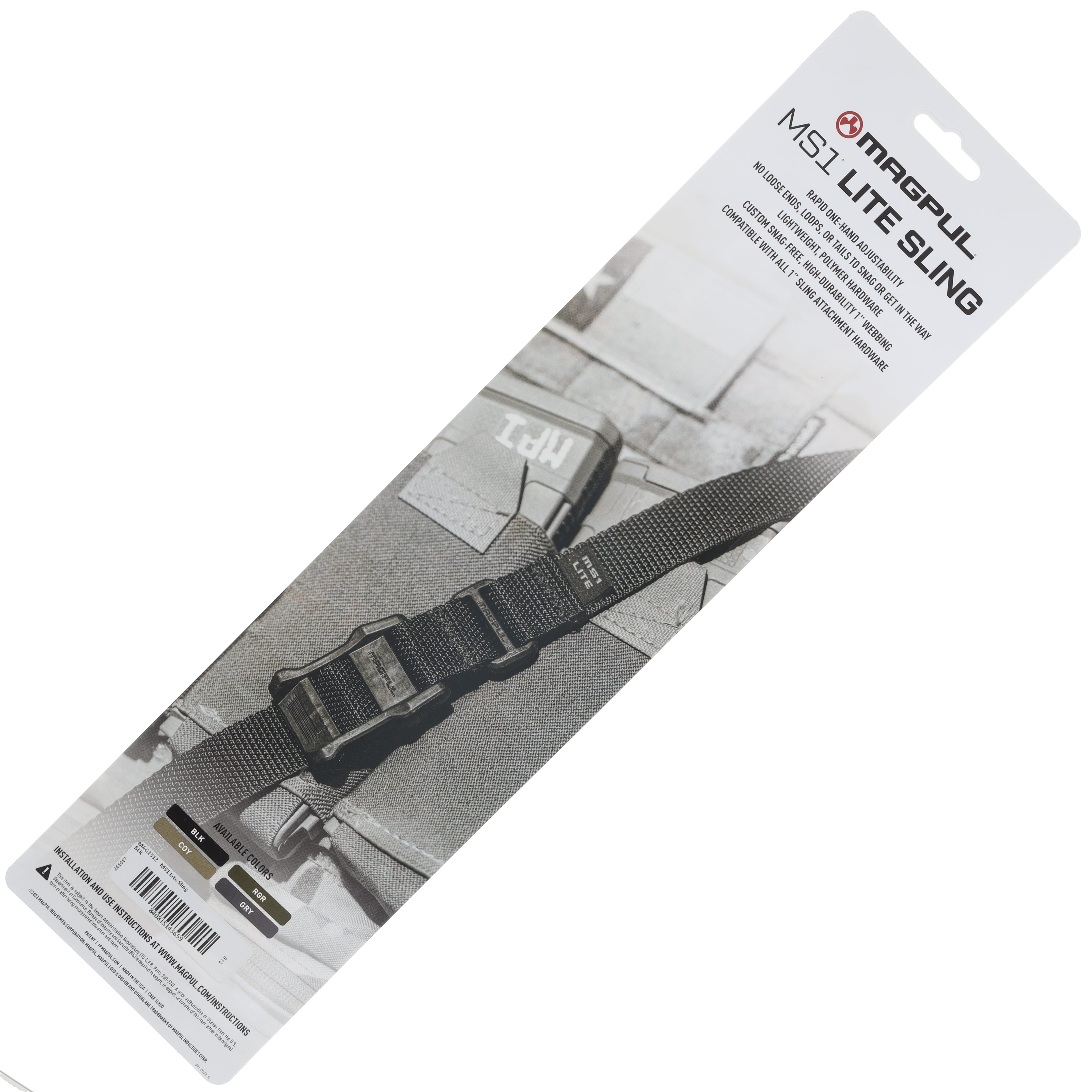 Magpul MS1 Lite Sling-Black MAG1312BLK View 4