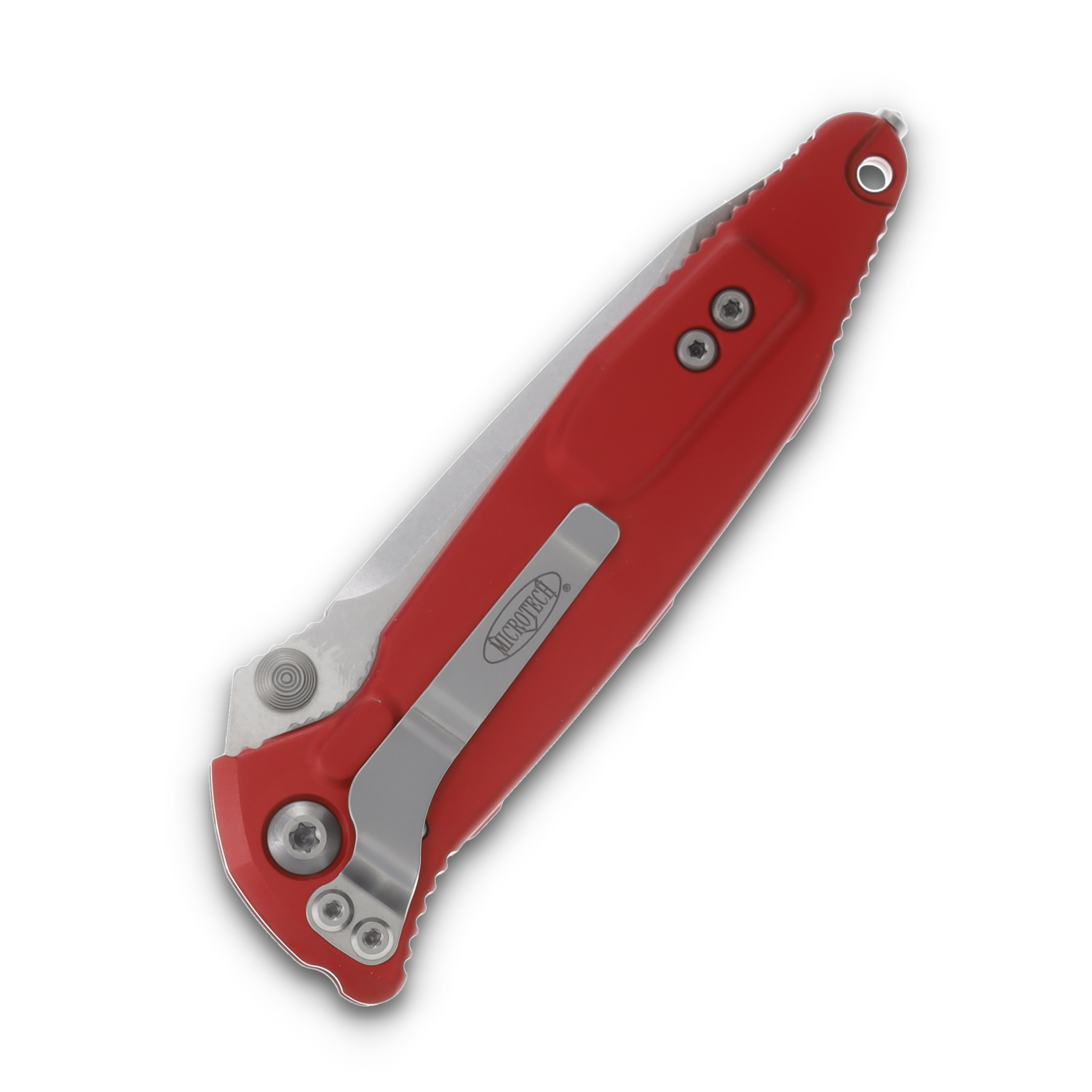 Microtech SOCOM Elite T/E-M Stonewash Std Red MT16110RD View 4