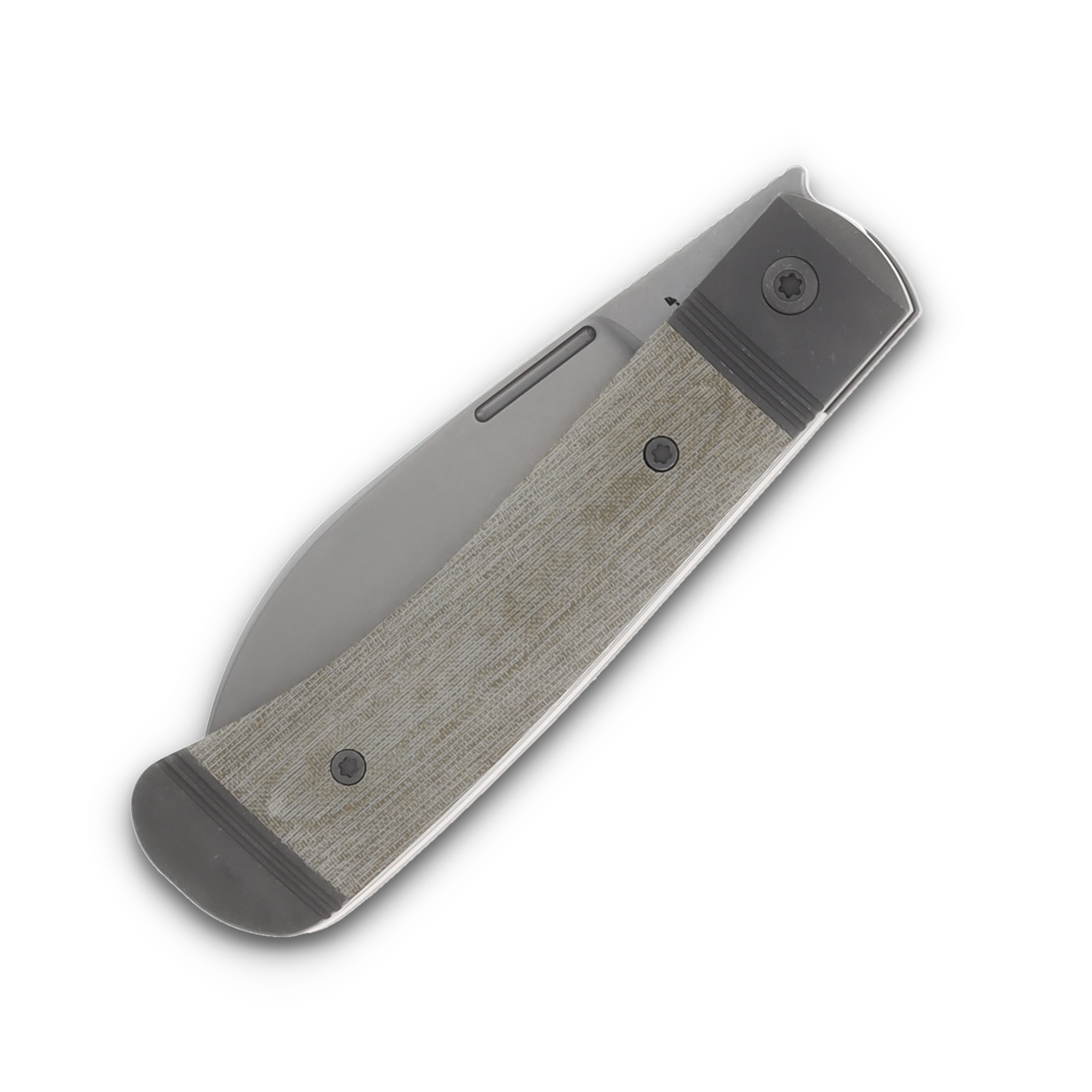 Jack Wolf Diamondback Jack Green Linen Micarta DIAMO-01-LIN-MIC-GRN View 5