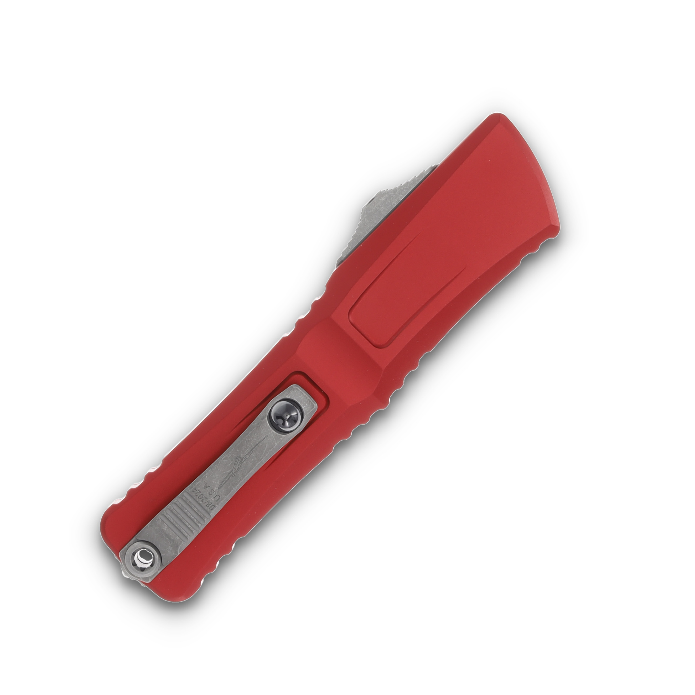 Microtech Combat Troodon Gen III Interceptor SS Red 4.0in Apoc Clip Point AUMT121710APRDS View 4