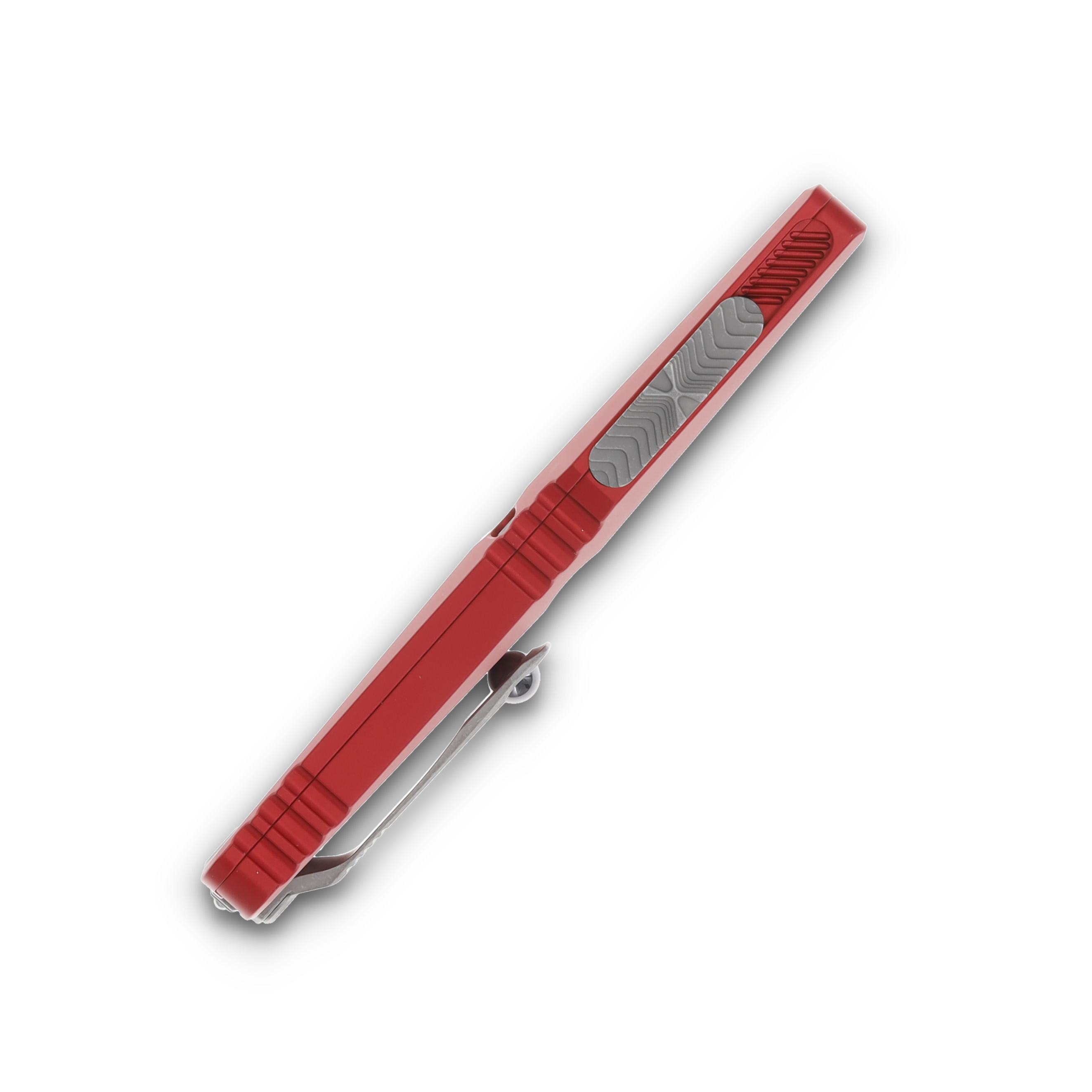 Microtech Combat Troodon Gen III Interceptor SS Red 4.0in Apoc Clip Point AUMT121710APRDS View 5