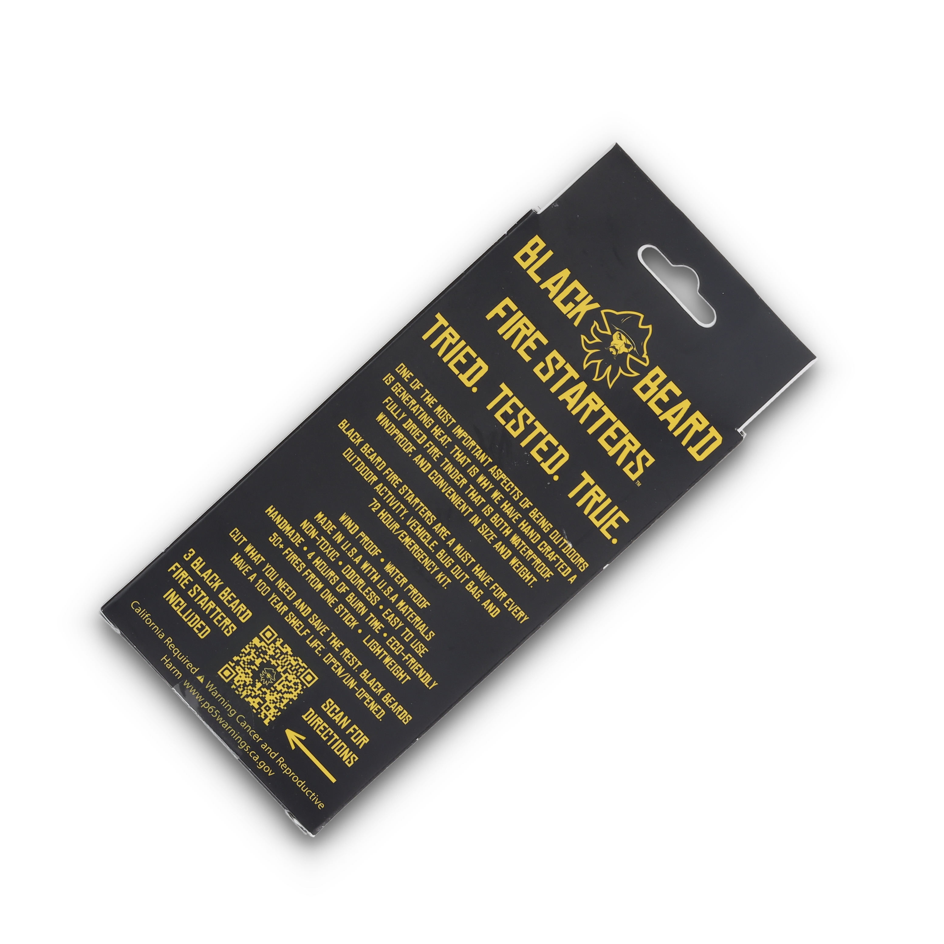 Black Beard Fire Starters 3 Pk Fire Rope Starters BBFS 3 PACK View 9