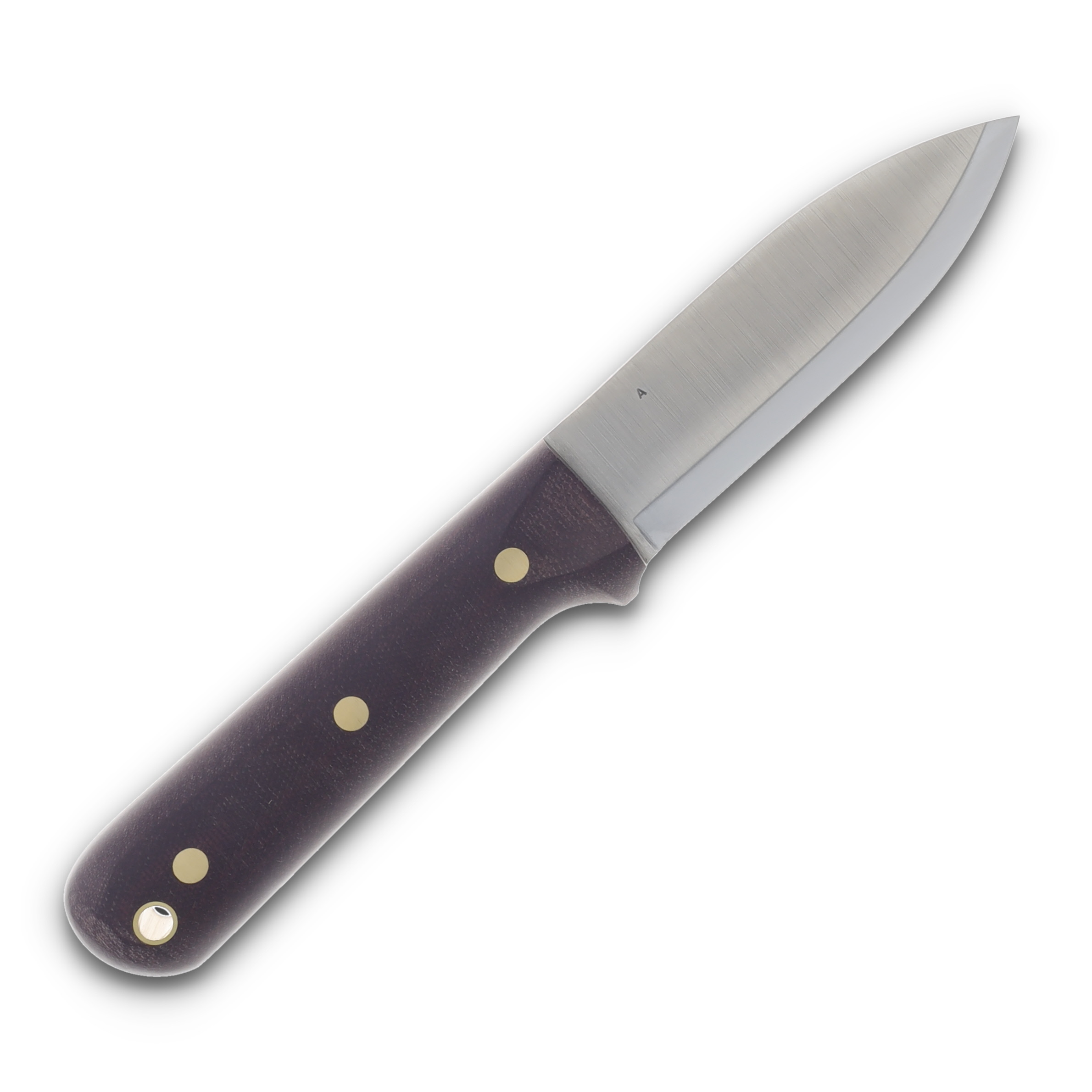 LT Wright Genesis Double Red 4.25 Inch Plain Matte Spear Point LT031 View 4
