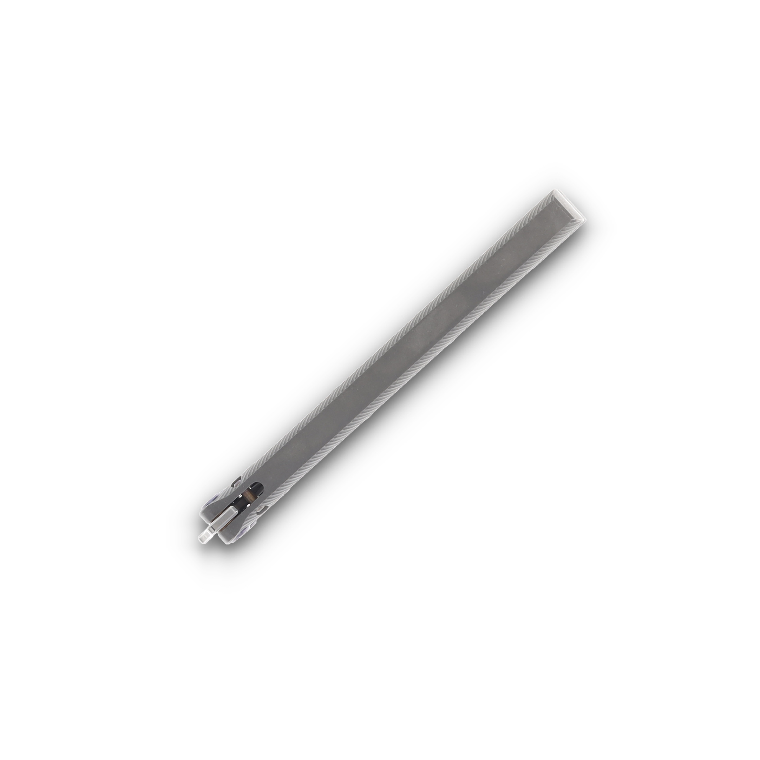 Medford Viceroy Balisong Tumbled 4.85in Plain Tumbled Tanto Blue Hardware MK2164TD-01ZZ-T2Q3-Q4 View 7