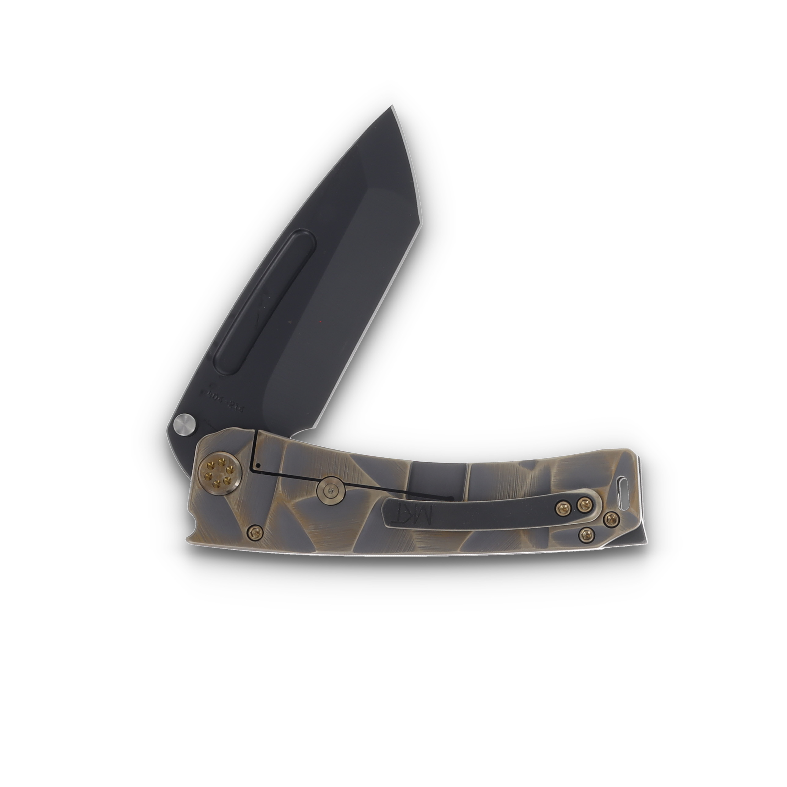Medford Marauder H Cement – Bronze 3.75in Plain Bead Blast Tanto Bronze Hardware MK0454PT-02AN-T1C1-BP View 4