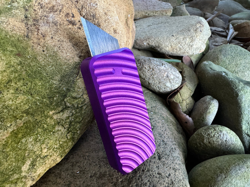 Rivery Zero Cab Lab Collaboration Original OTF Utility Purple Aluminum ZERO-M-OTF-O-6061-CLC PURPLE View 1