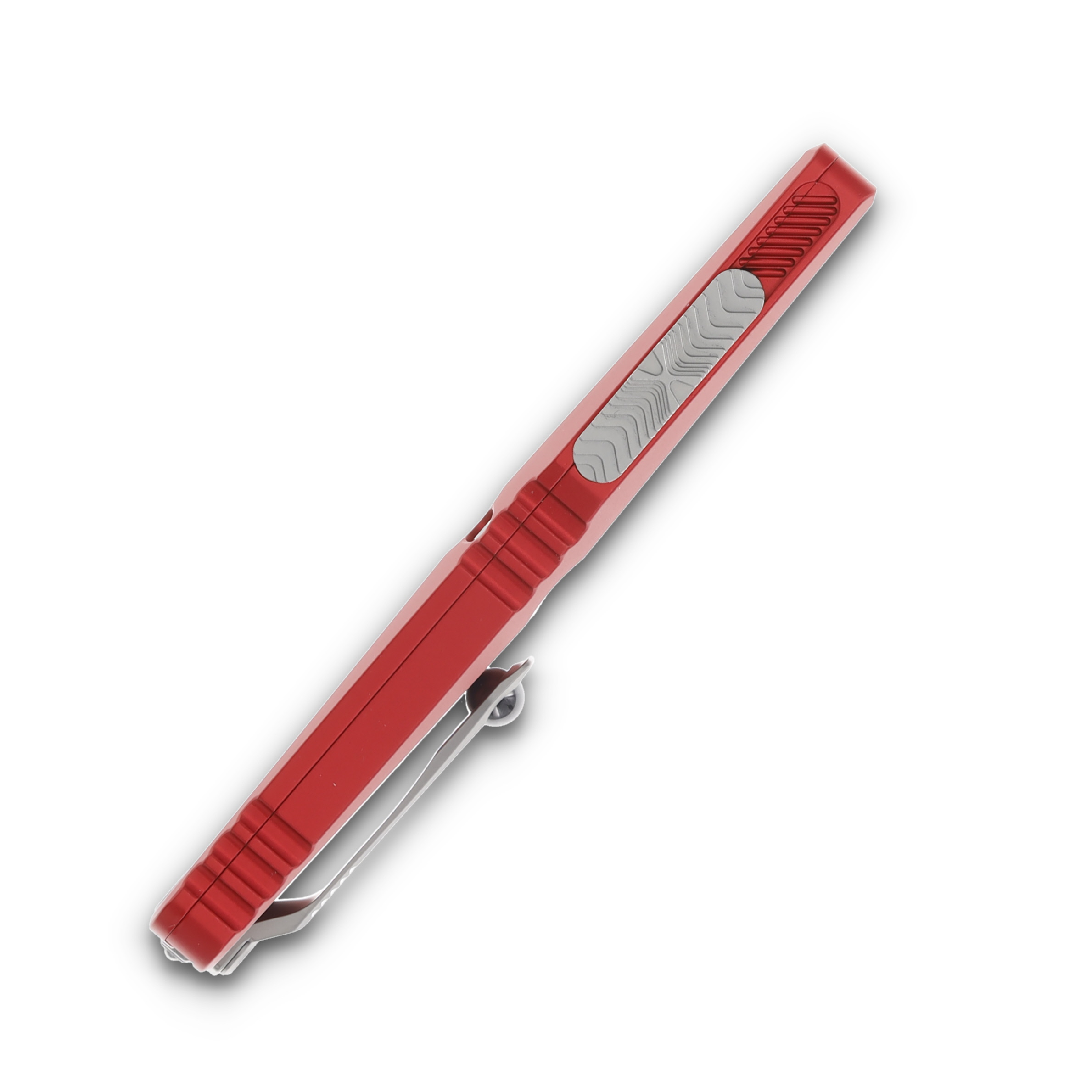 Microtech Combat Troodon Gen III Interceptor Stonewash PS Red Signature Series AUMT121711RDS View 5