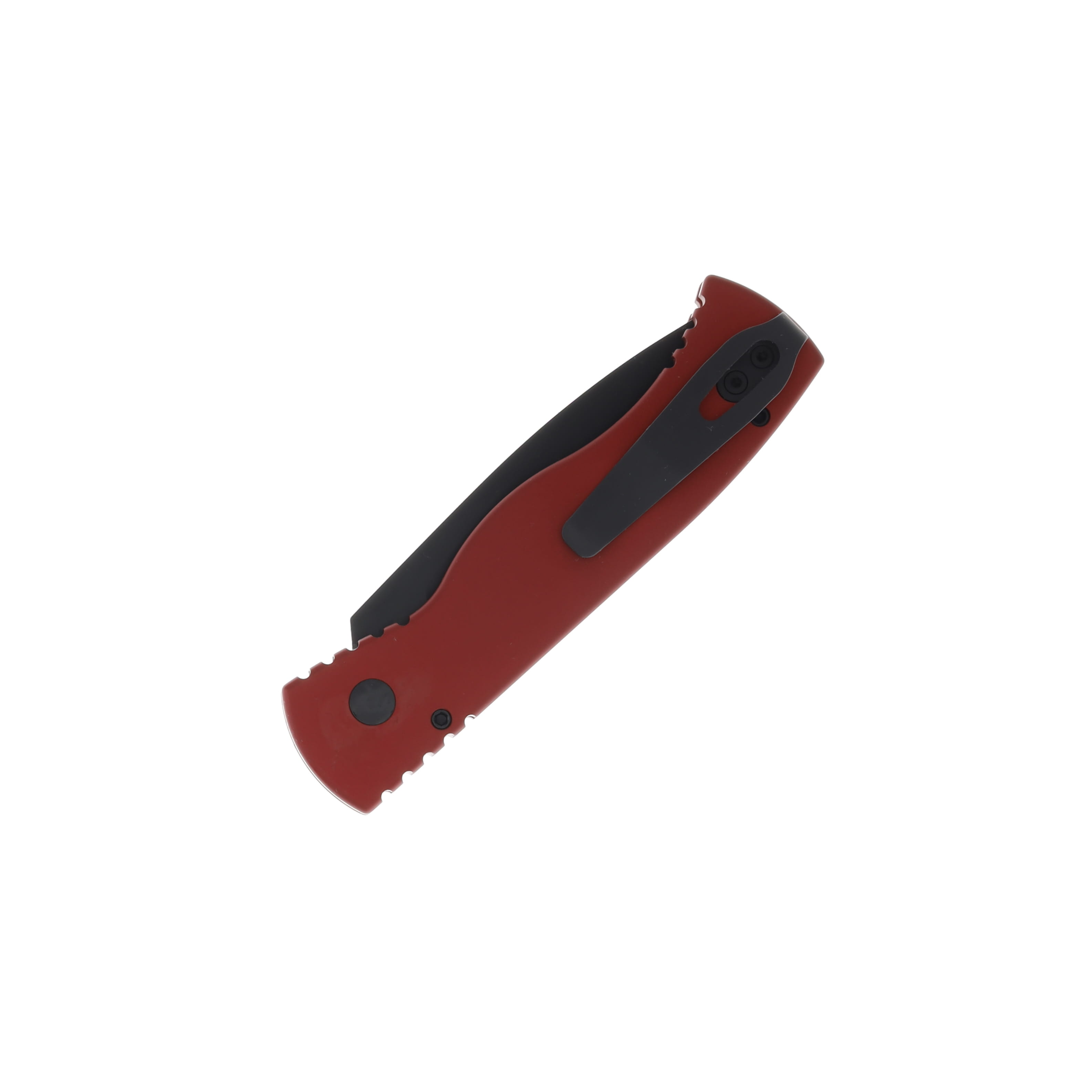 Pro Tech Auto Tactical Response 2 Solid Red Handle DLC Black Magnacut Blade AUPTT203-RED View 2