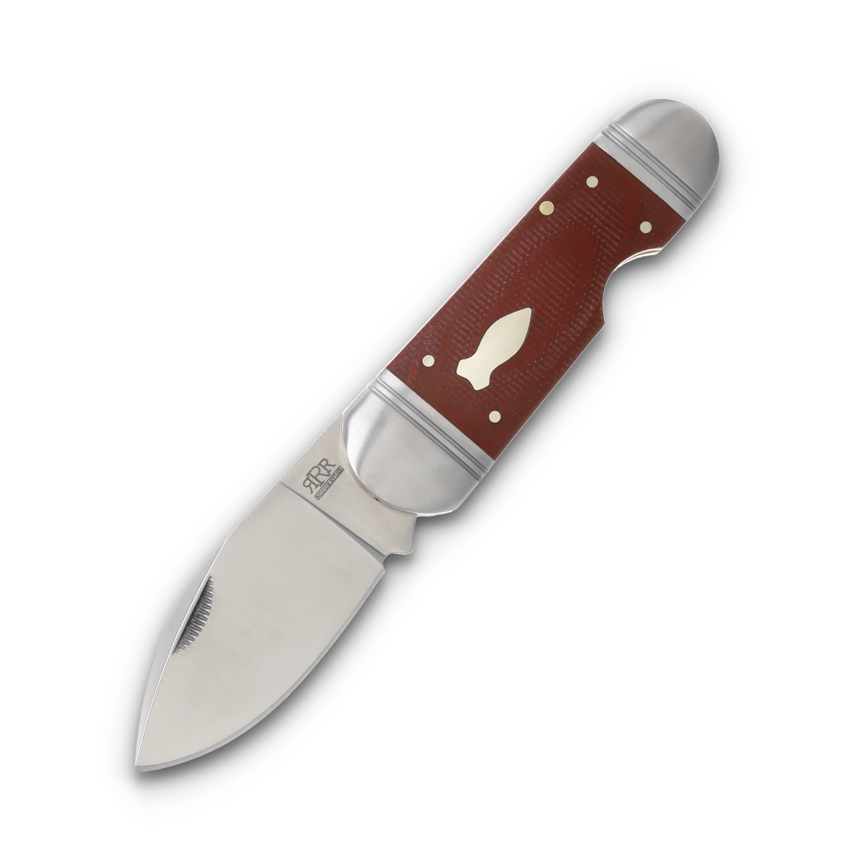 Rough Ryder Reserve Red Snapper Folding Knife Red Chili Micarta RRR040RCM View 1