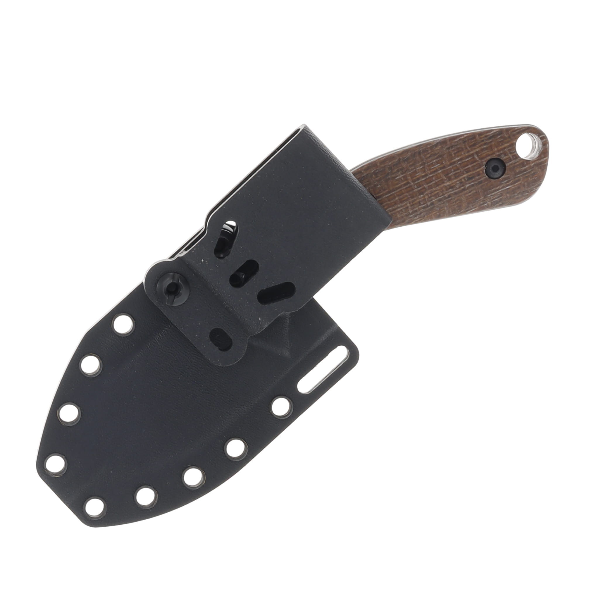 White River Smith & Sons Apex, Natural Burlap Micarta WRSS-APX-BNA View 4