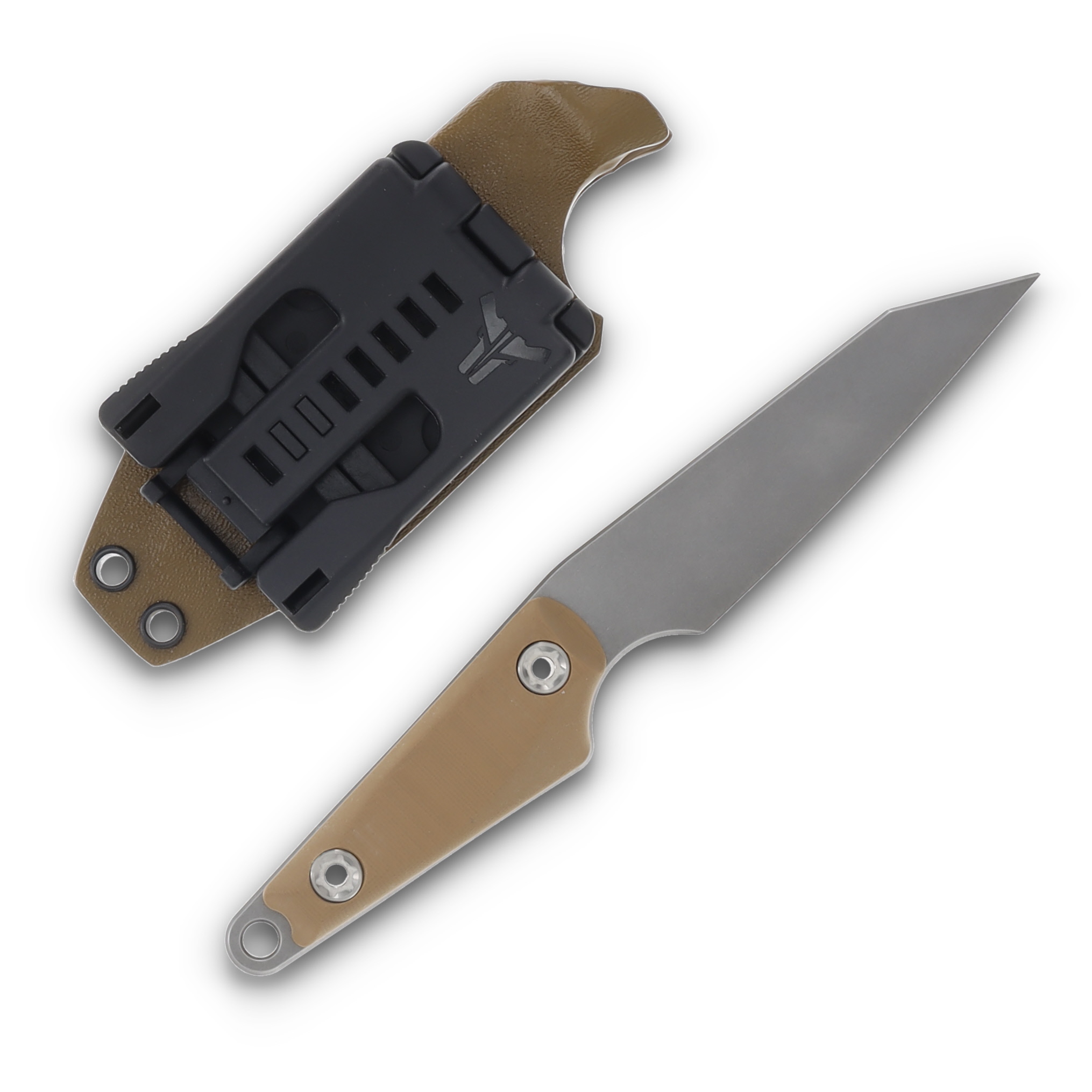 Medford UDT-1-PS 20CV Tumbled Std Blade Coyote G-10 Handle Coyote Kydex Sheath MK114VTO-09KC-SPQ3-Q4 View 2