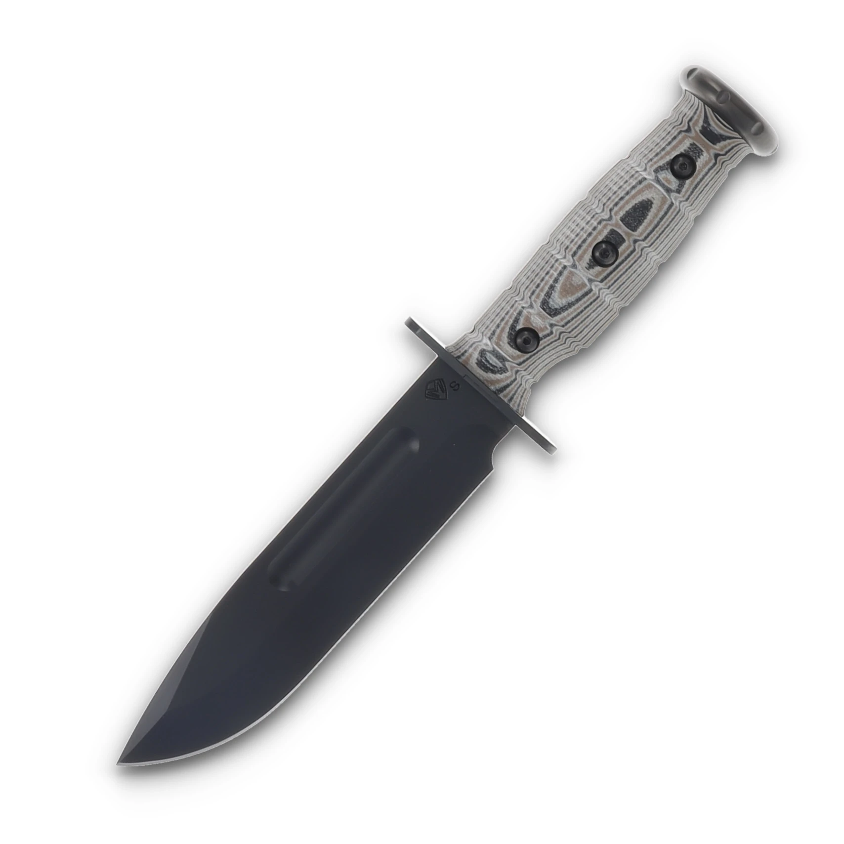 Medford Fighter S35VN DLC Std Blade Multi Layered G10 Handle Leather Sheath MK103SPQ-12LE-SPQ3-Q4 View 3