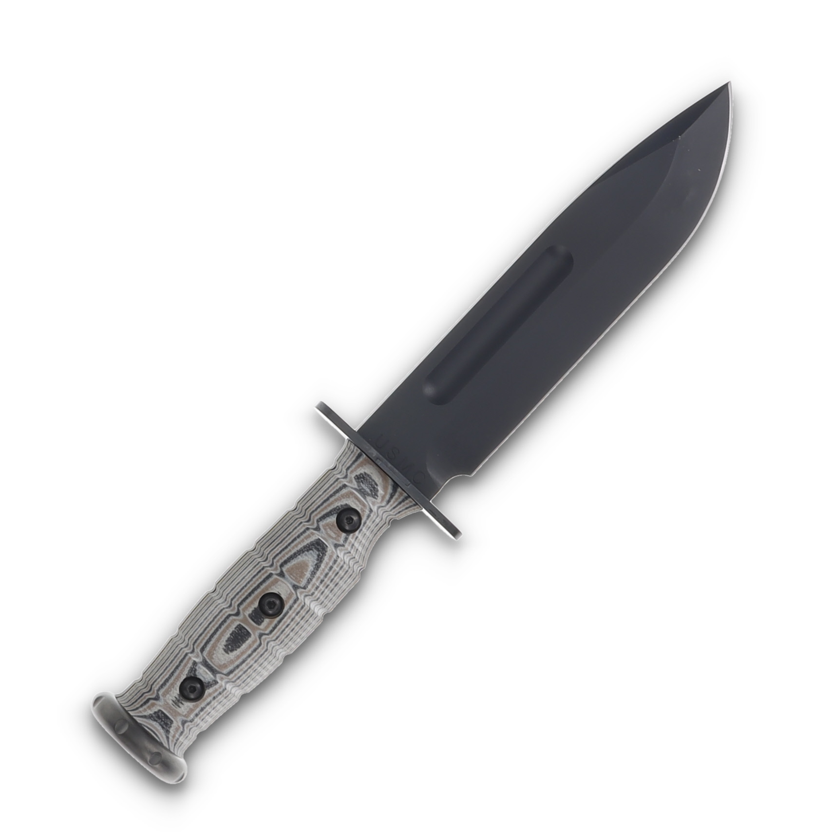 Medford Fighter S35VN DLC Std Blade Multi Layered G10 Handle Leather Sheath MK103SPQ-12LE-SPQ3-Q4 View 4