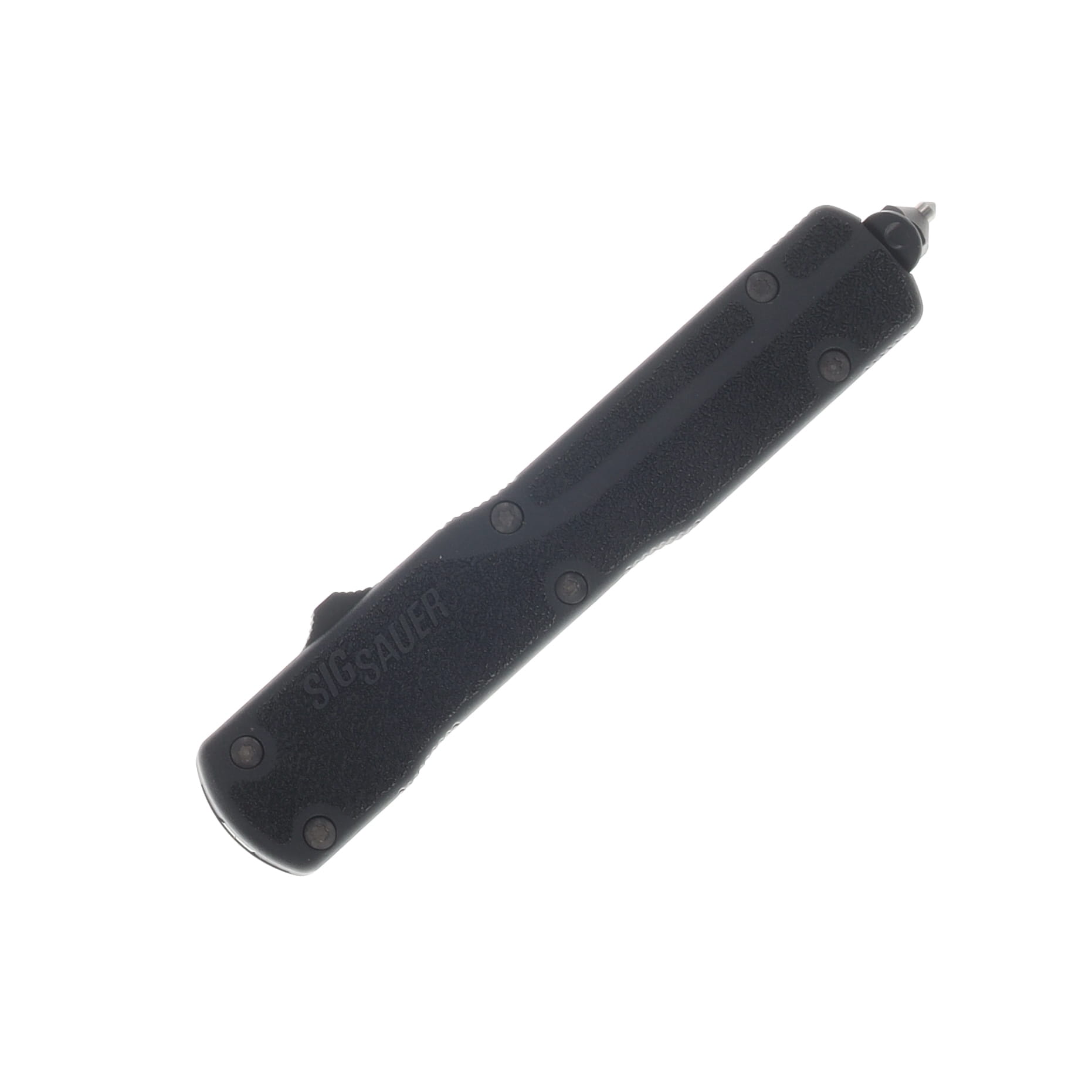 Hogue Sig Counterstrike OTF Auto 3.35" Drop Point Blade 20CV Black Finish Black Aluminum AUHG36970 View 3
