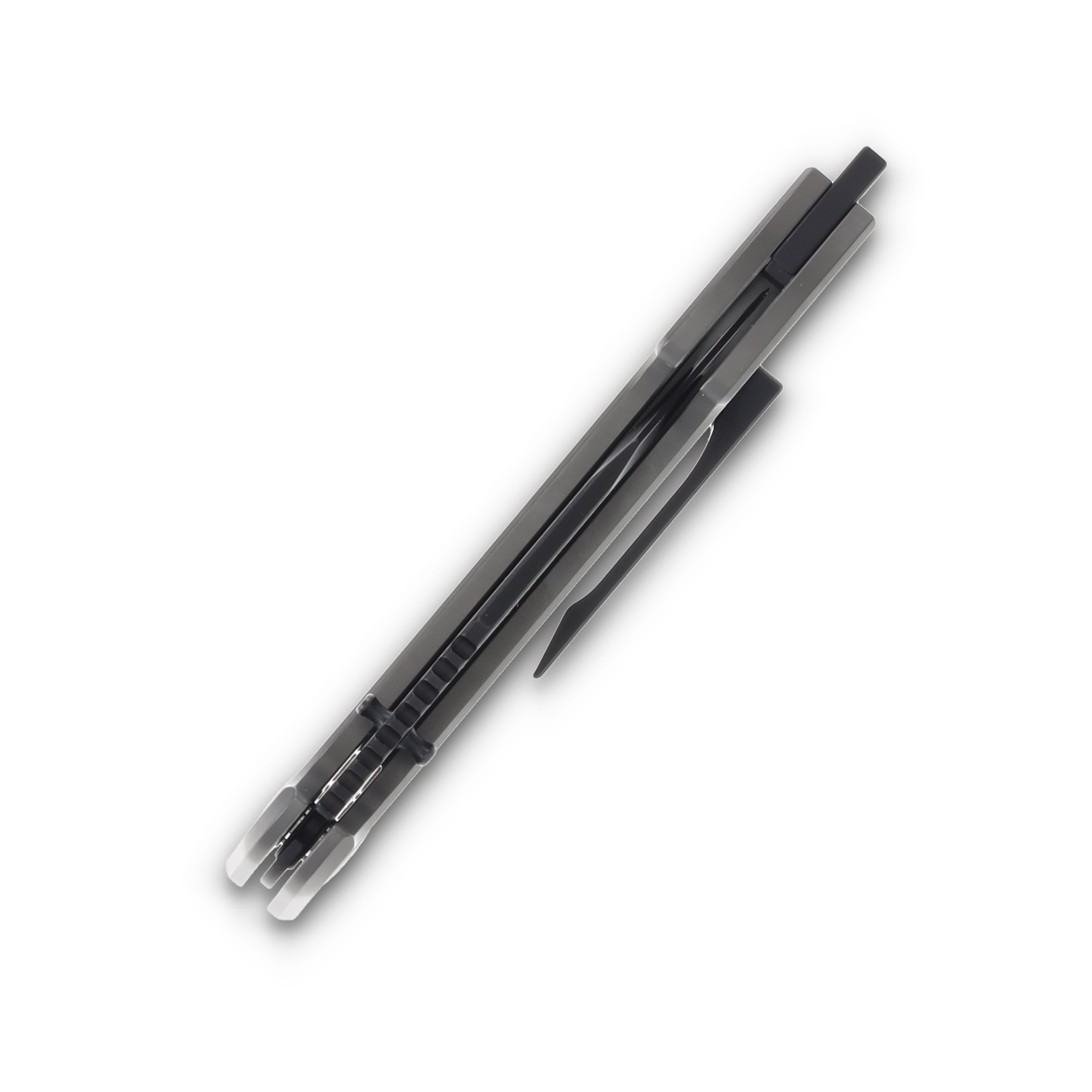 Half Face Blades SHPOS monolithic folder blade, black PVD blade Gen 3 HFSHPOS View 7