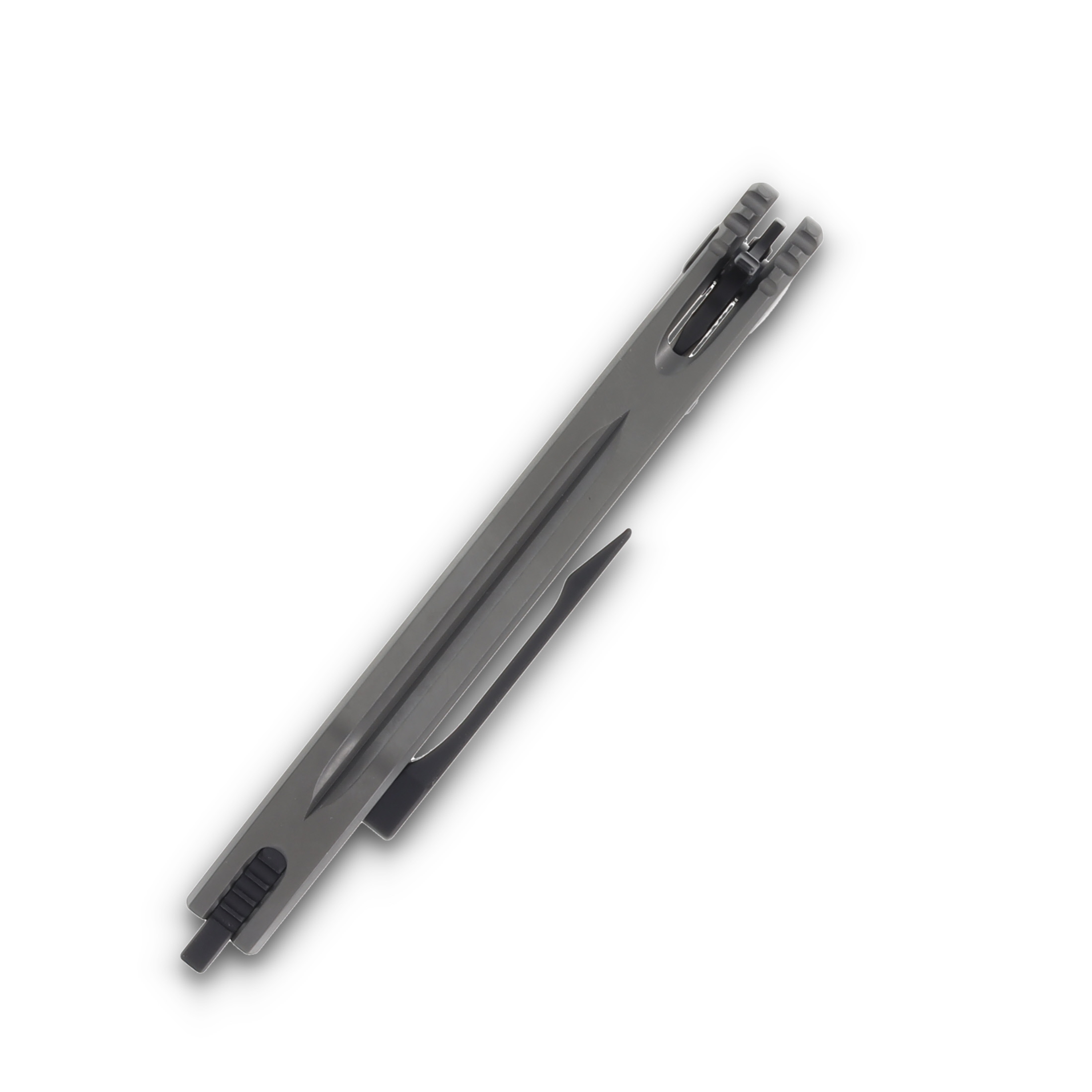 Half Face Blades SHPOS monolithic folder blade, black PVD blade Gen 3 HFSHPOS View 8