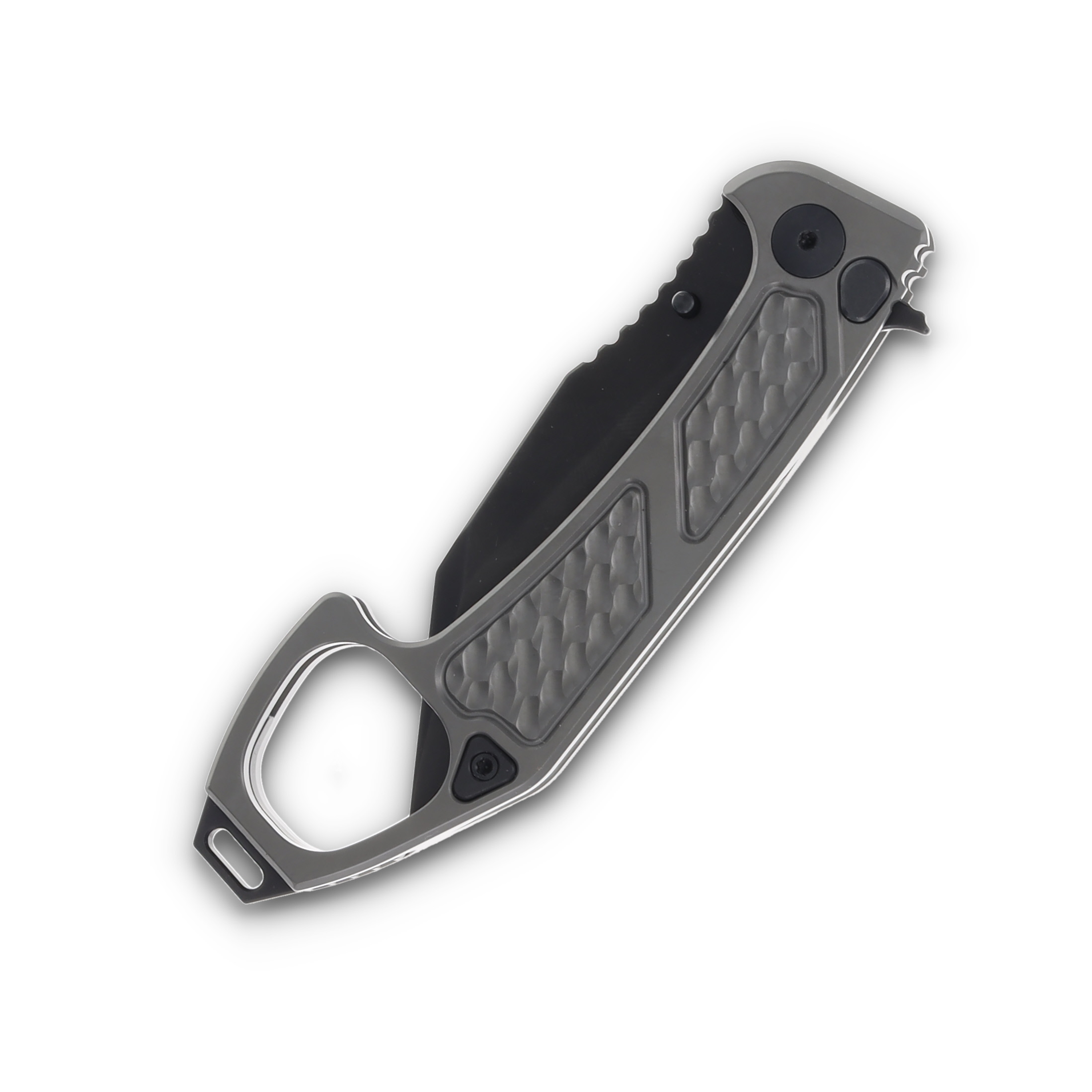 Half Face Blades SHPOS monolithic folder blade, black PVD blade Gen 3 HFSHPOS View 6