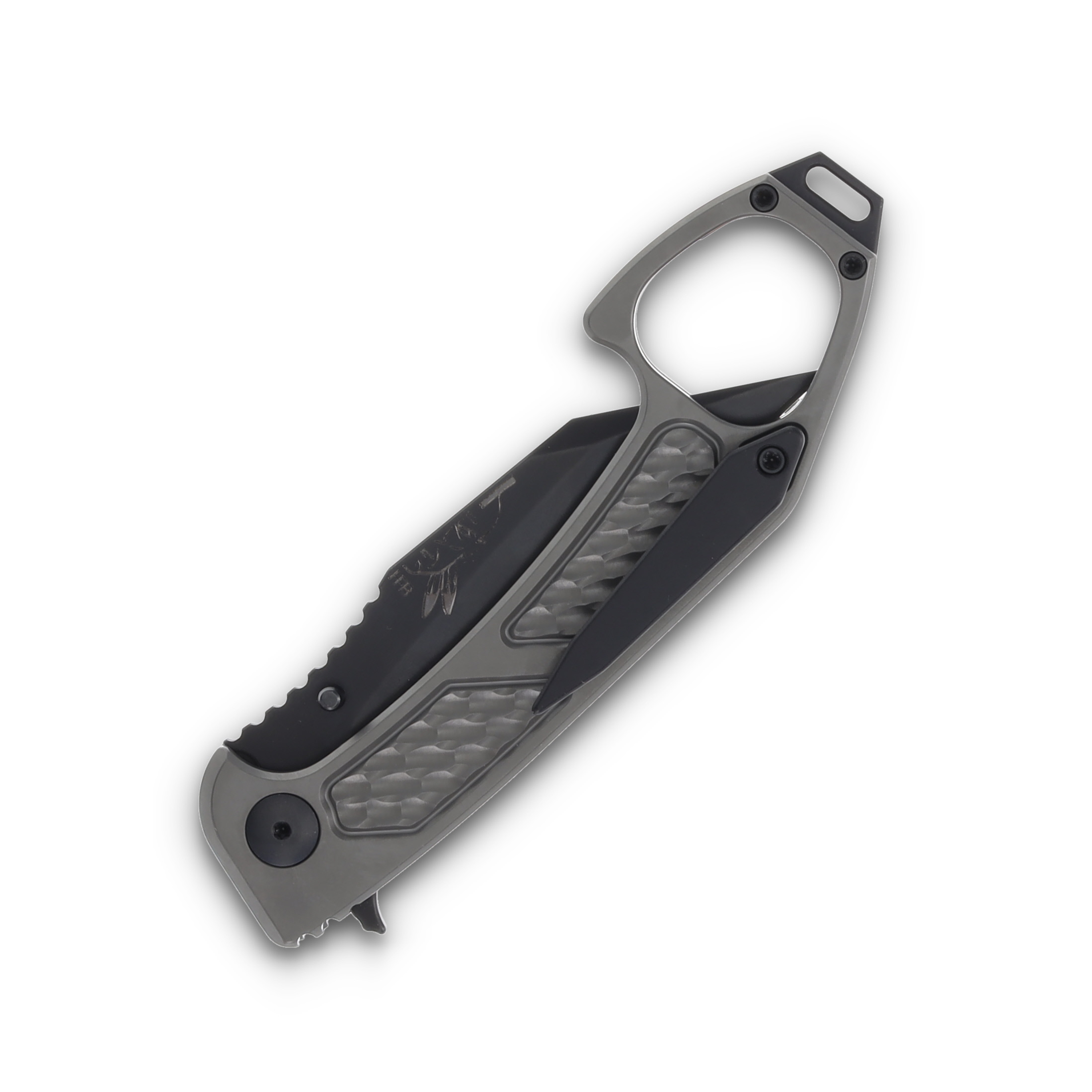 Half Face Blades SHPOS monolithic folder blade, black PVD blade Gen 3 HFSHPOS View 5