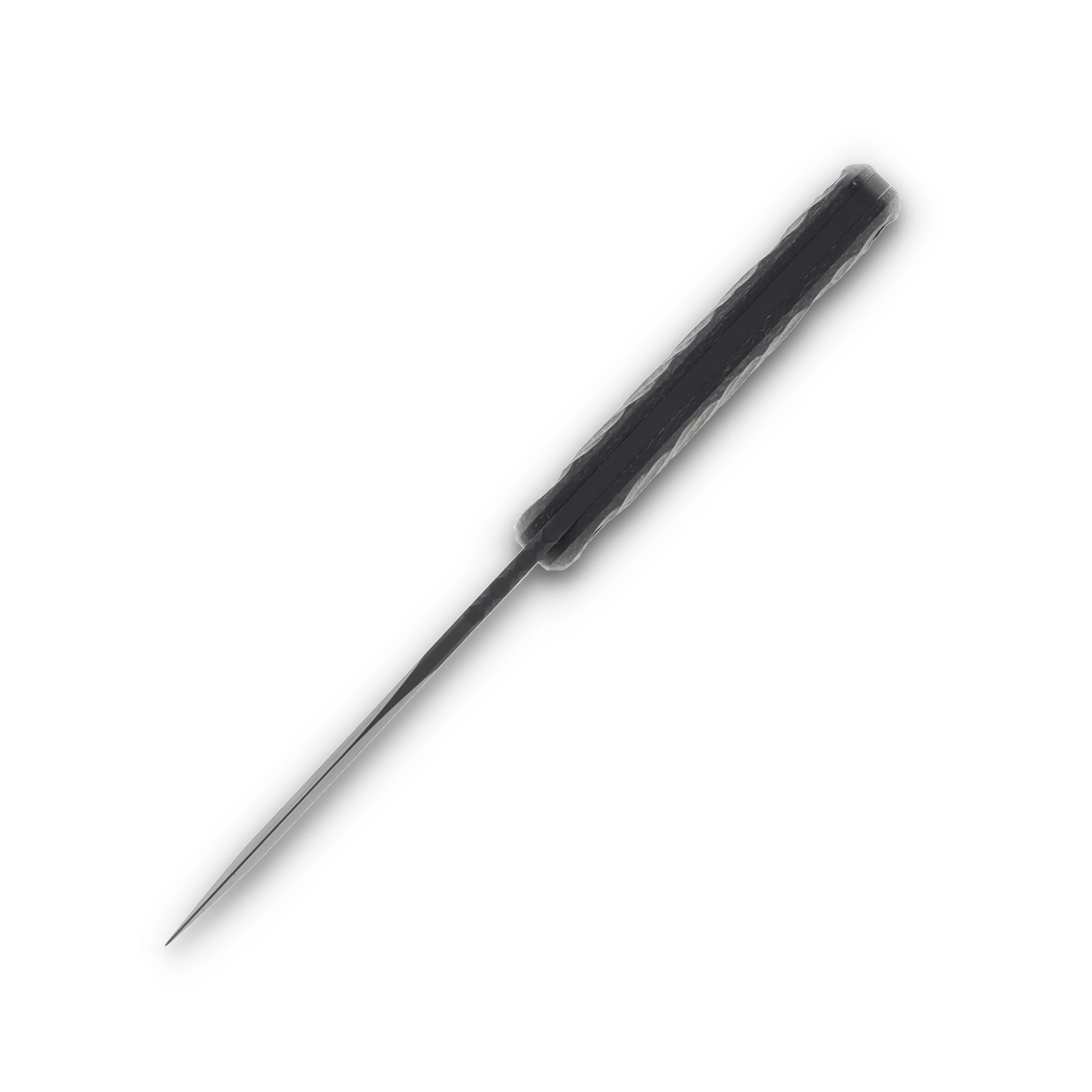 Half Face Blades Extremis MK1 3.5in Plain Armor Black Recurve Drop Point HFEXTREMMK1BKMIC View 5