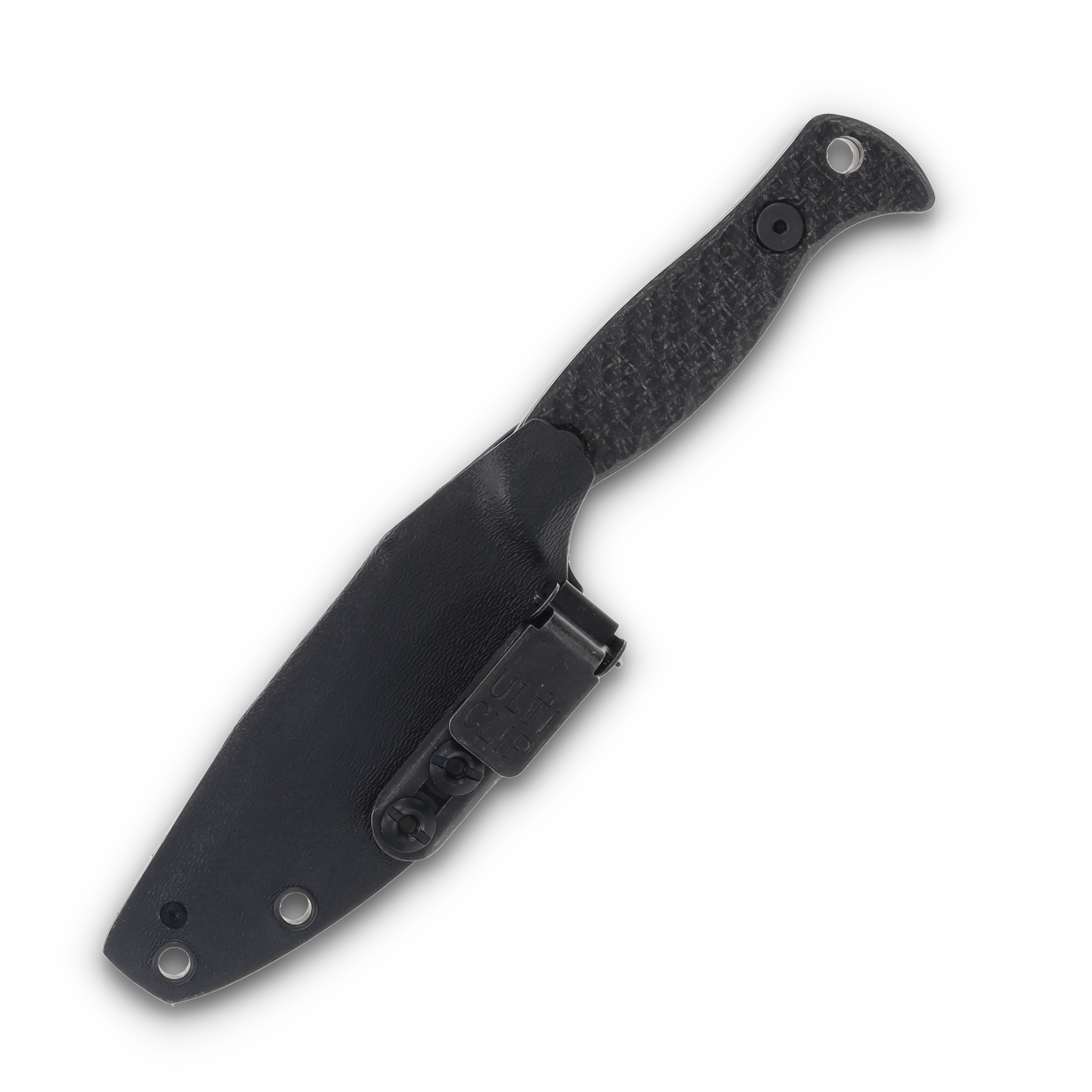 Half Face Blades Extremis MK1 3.5in Plain Armor Black Recurve Drop Point HFEXTREMMK1BKMIC View 8