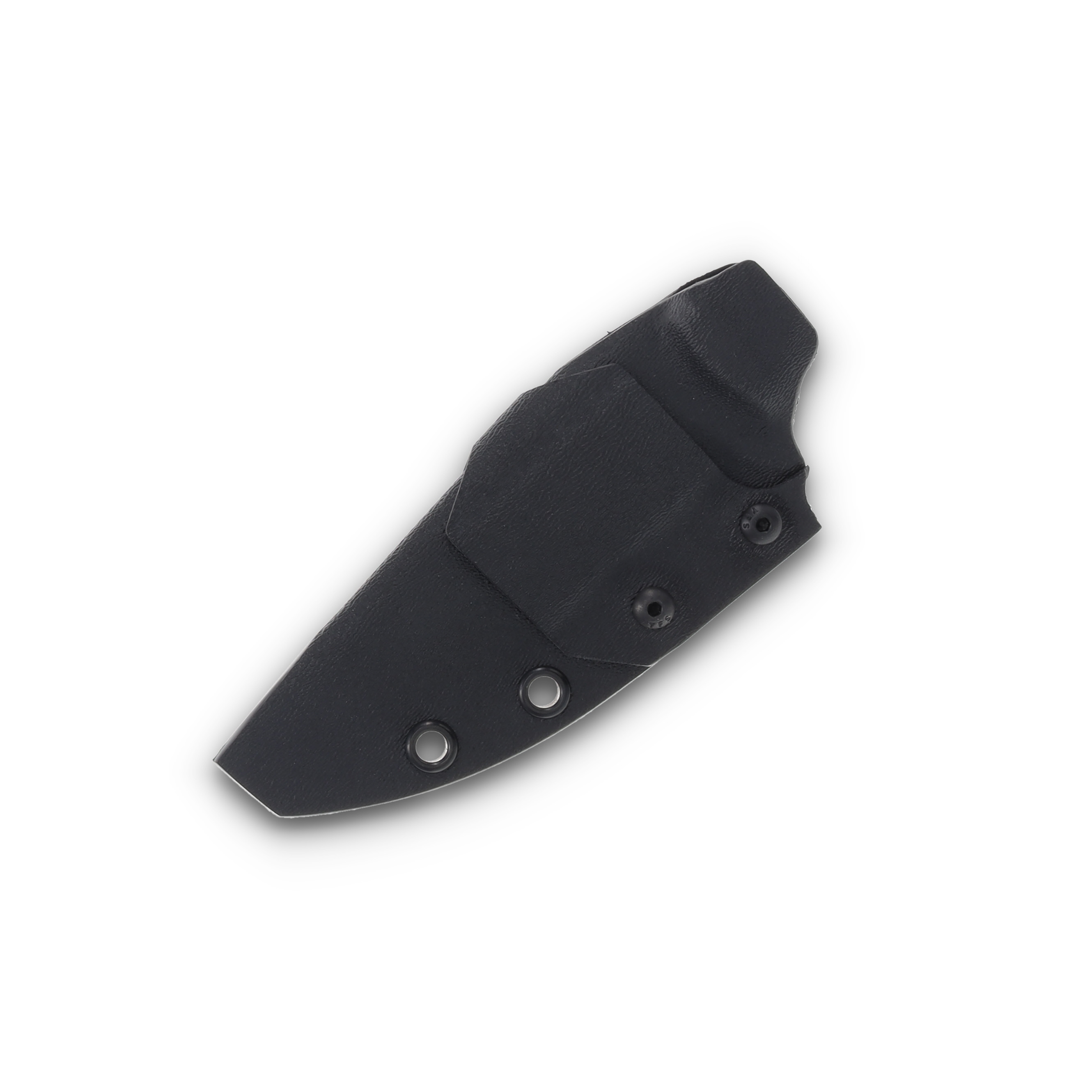 Half Face Blades Ishi Fixed Blade 3.7in Plain Armor Black Drop Point HFISHIBKMIC View 6