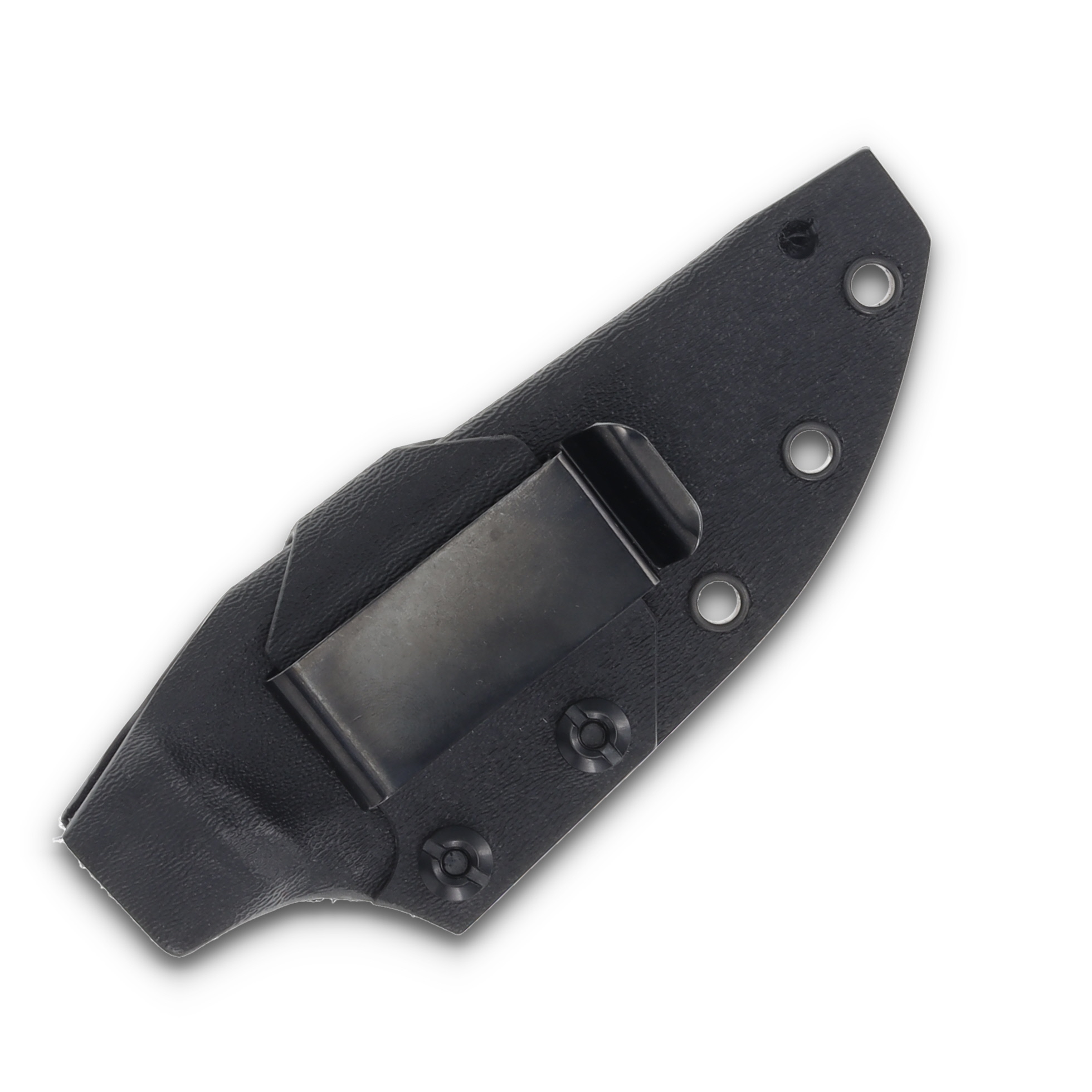 Half Faced Blades Crow Jr- black G10, Armor Black cerakore, Ti hardware, iron grip, HFCROWBK View 7