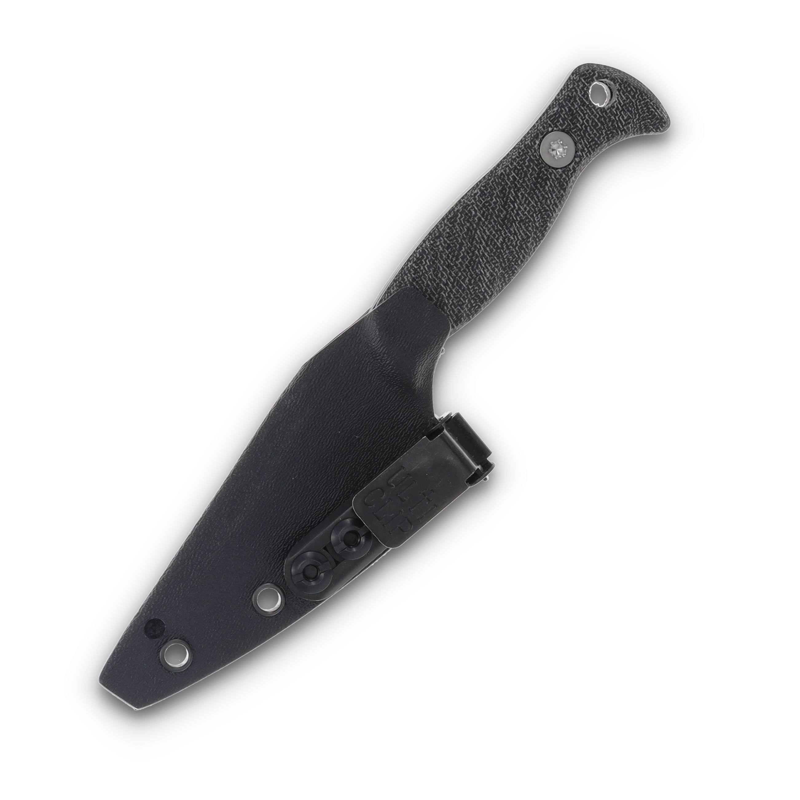 Half Face Blades Gula Gula 3.1 Inch Plain Armor Black Wharncliffe HFGULOBKMIC View 8