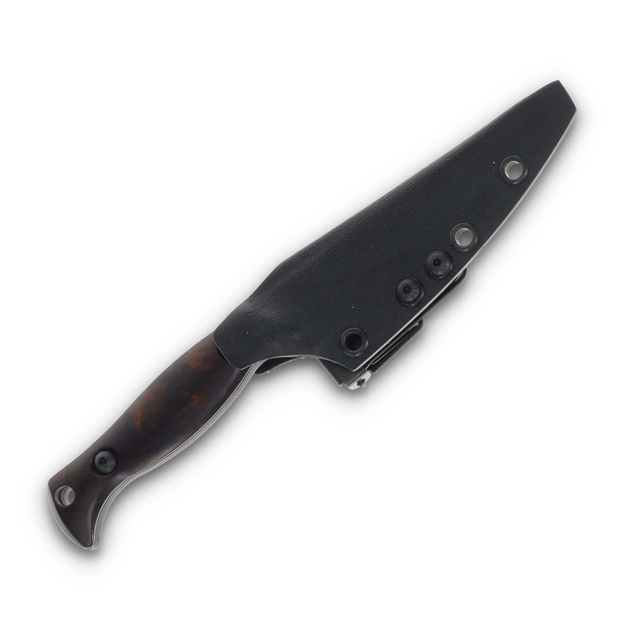 Half Face Blades Congressman Dark Desert Ironwood 3.8in Plain Armor Black Spear Point HFCONGDKDI View 9