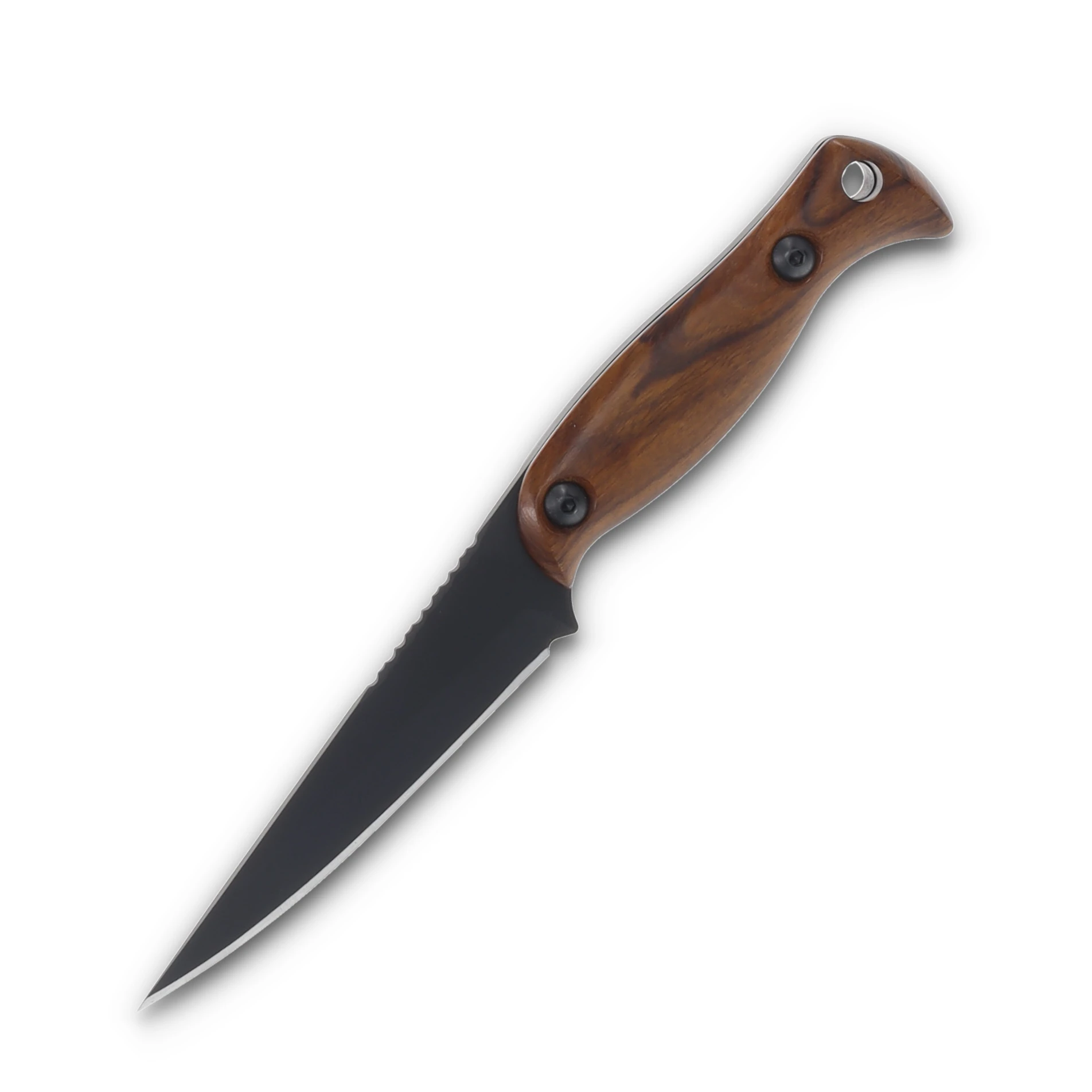 Half Face Blades Congressman Desert Ironwood 3.8in Plain Armor Black Spear Point HFCONGDI View 3