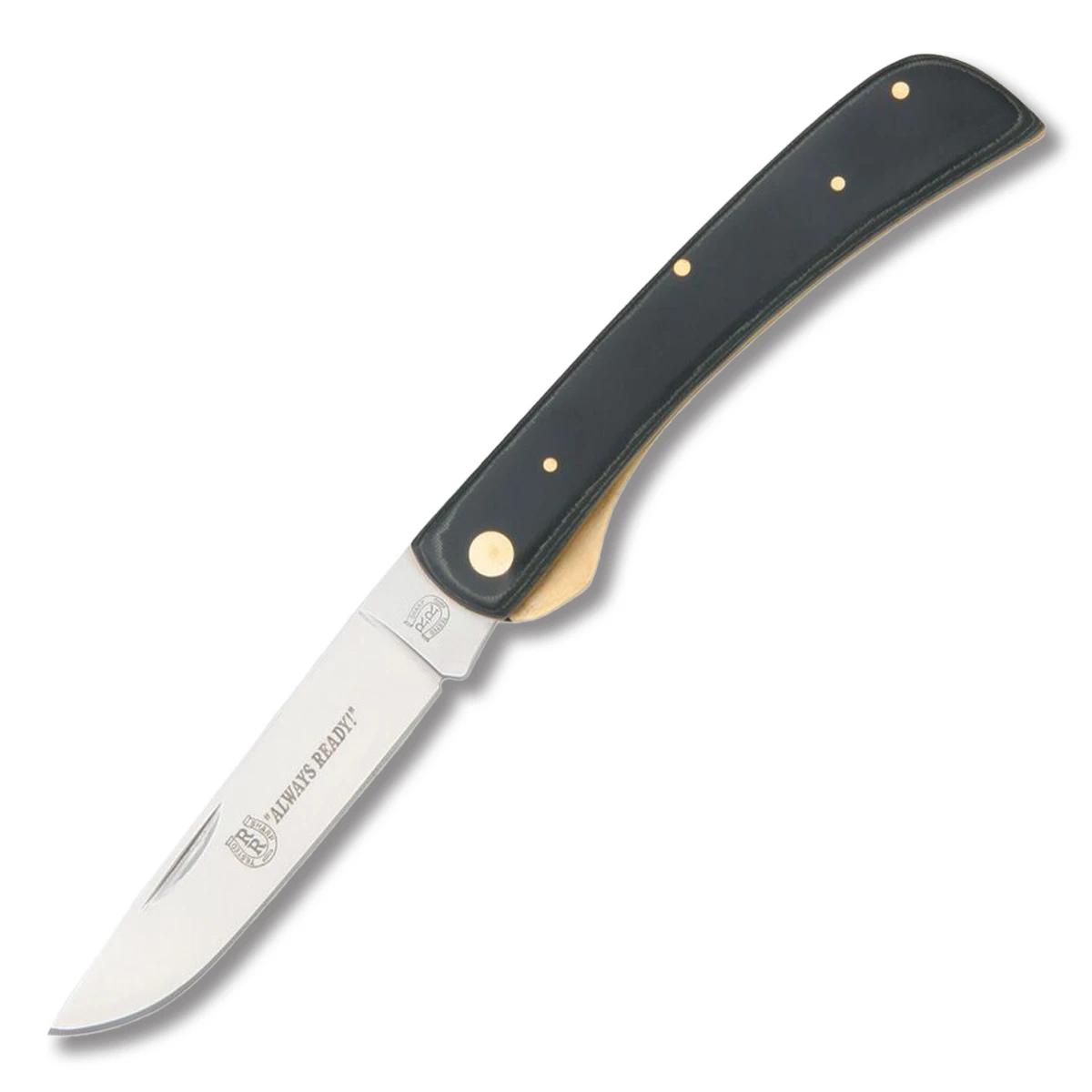 Rough Ryder Black Micarta Work Knife RR360 View 1