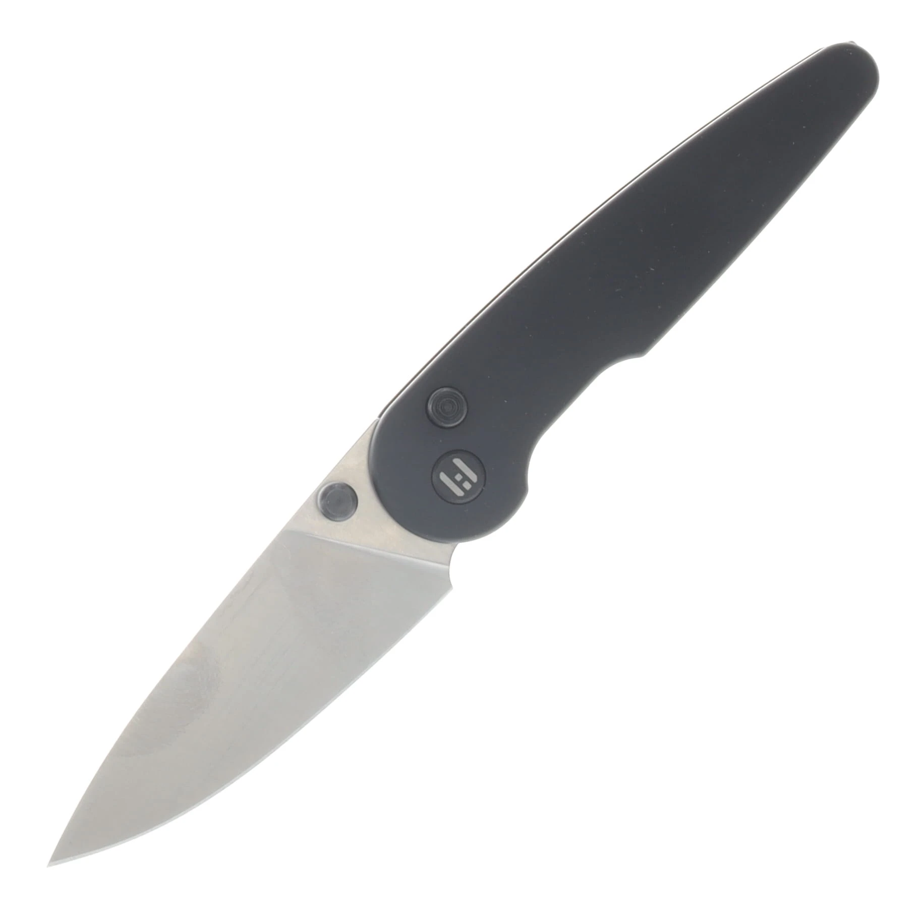 Hightron Birdidi Folding Knife 2.91 Inch Plain Satin Drop Point HK06BLKS View 1