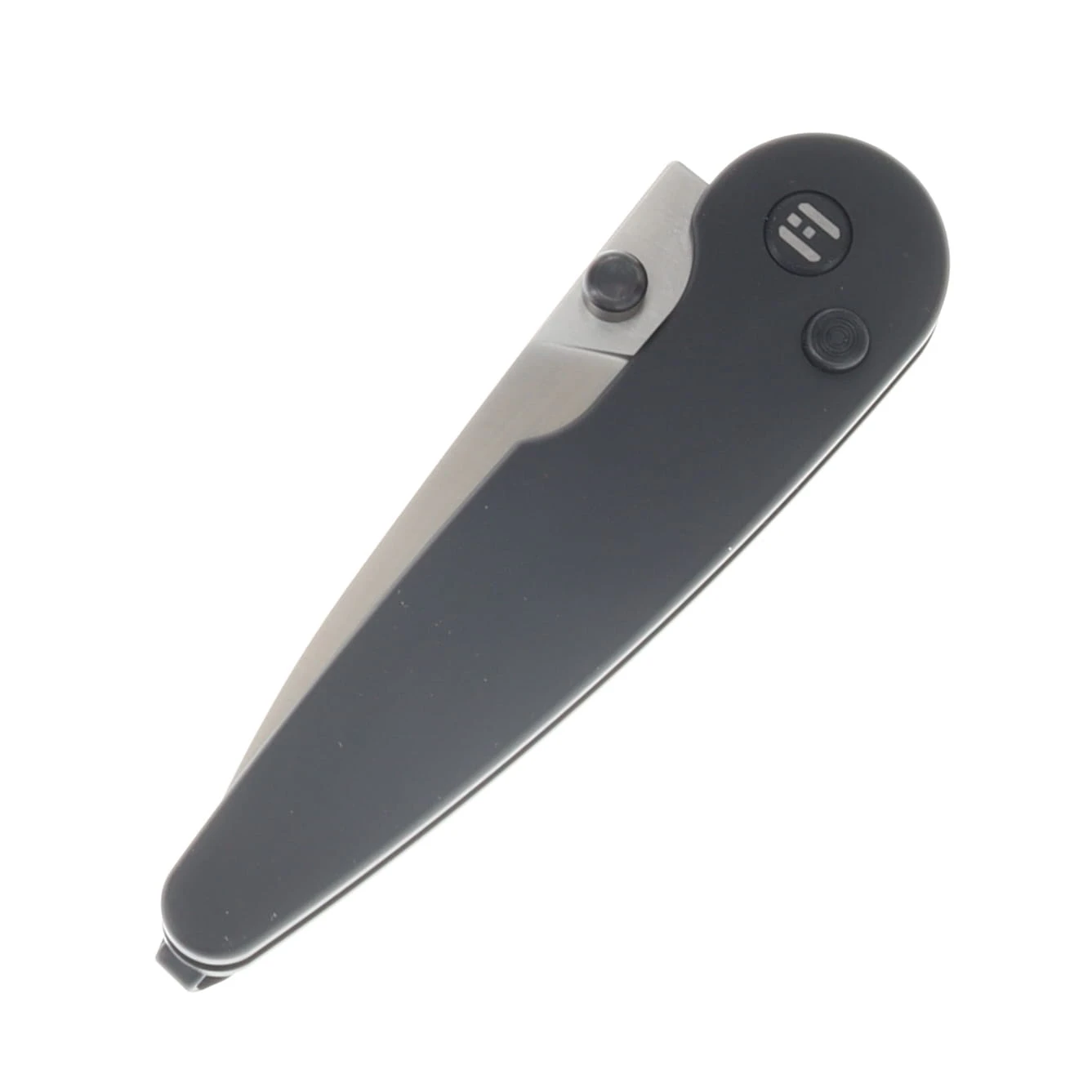 Hightron Birdidi Folding Knife 2.91 Inch Plain Satin Drop Point HK06BLKS View 5