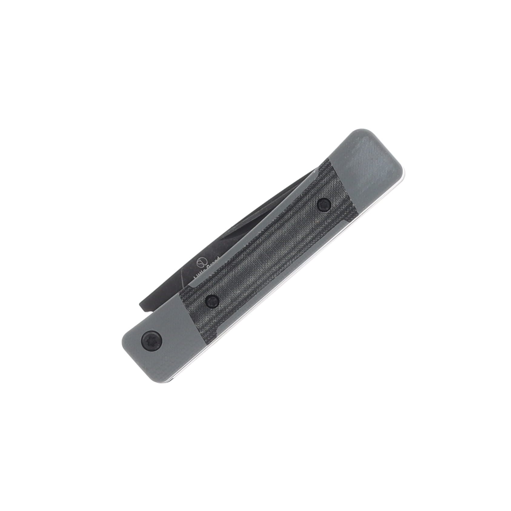 Kizer Little Grand Gray – Black 2.52 Inch Plain Black Drop Point V2670A2 View 5
