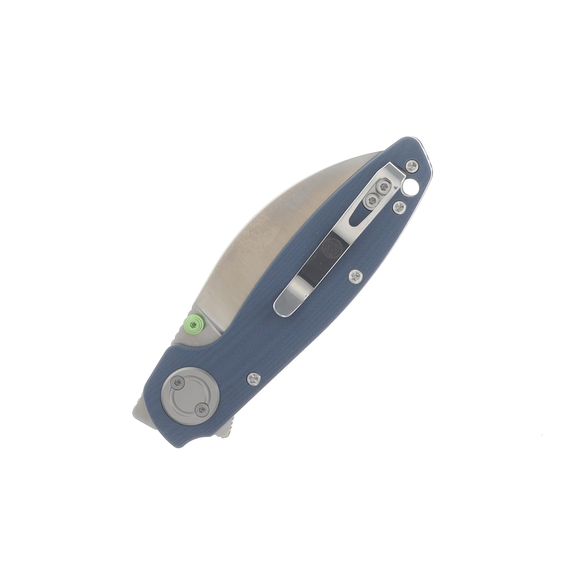 Vosteed Shilin Cutter Vanchor Lock Knife Blue G10 2.9in Satin Blade A2809 View 5