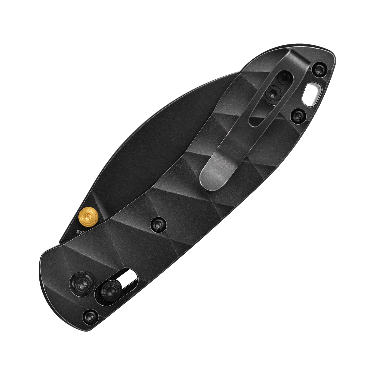 Vosteed Mini Nightshade Shilin Cutter Crossbar Lock Black 2.6in Blade A0218 View 2